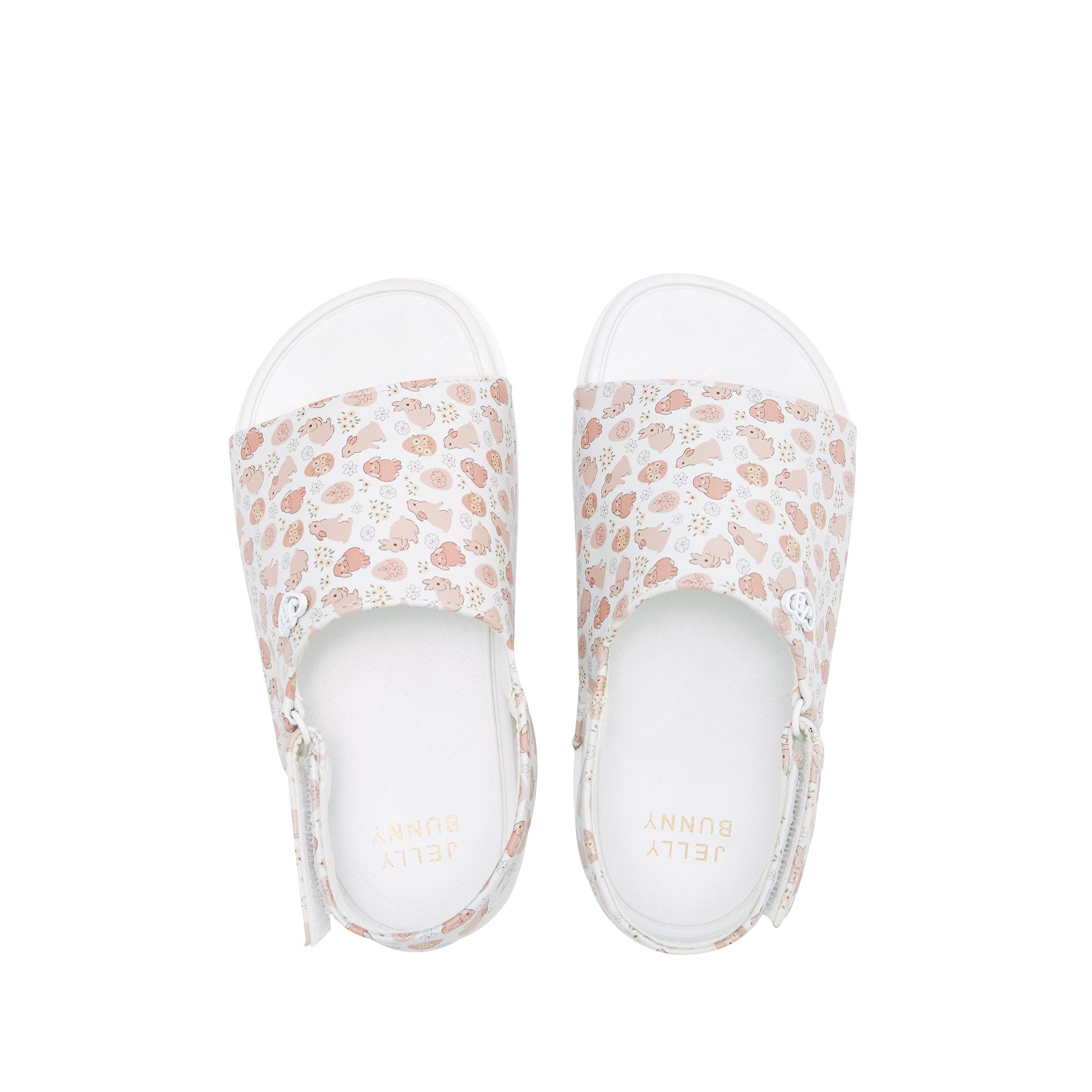 Mini Friendly Jareon Slingback Sandals White - Jelly Bunny Thailand Official Online Store