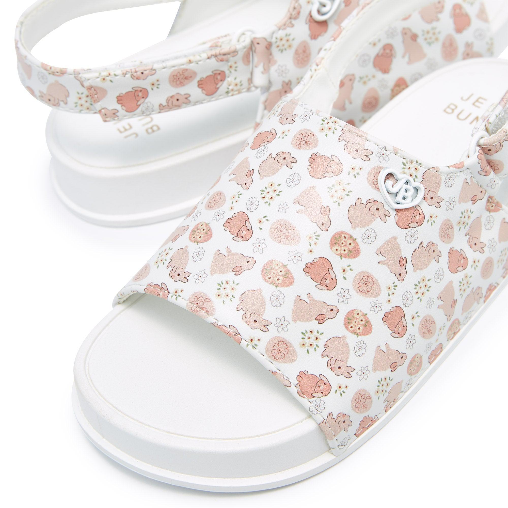 Mini Friendly Jareon Slingback Sandals White - Jelly Bunny Thailand Official Online Store