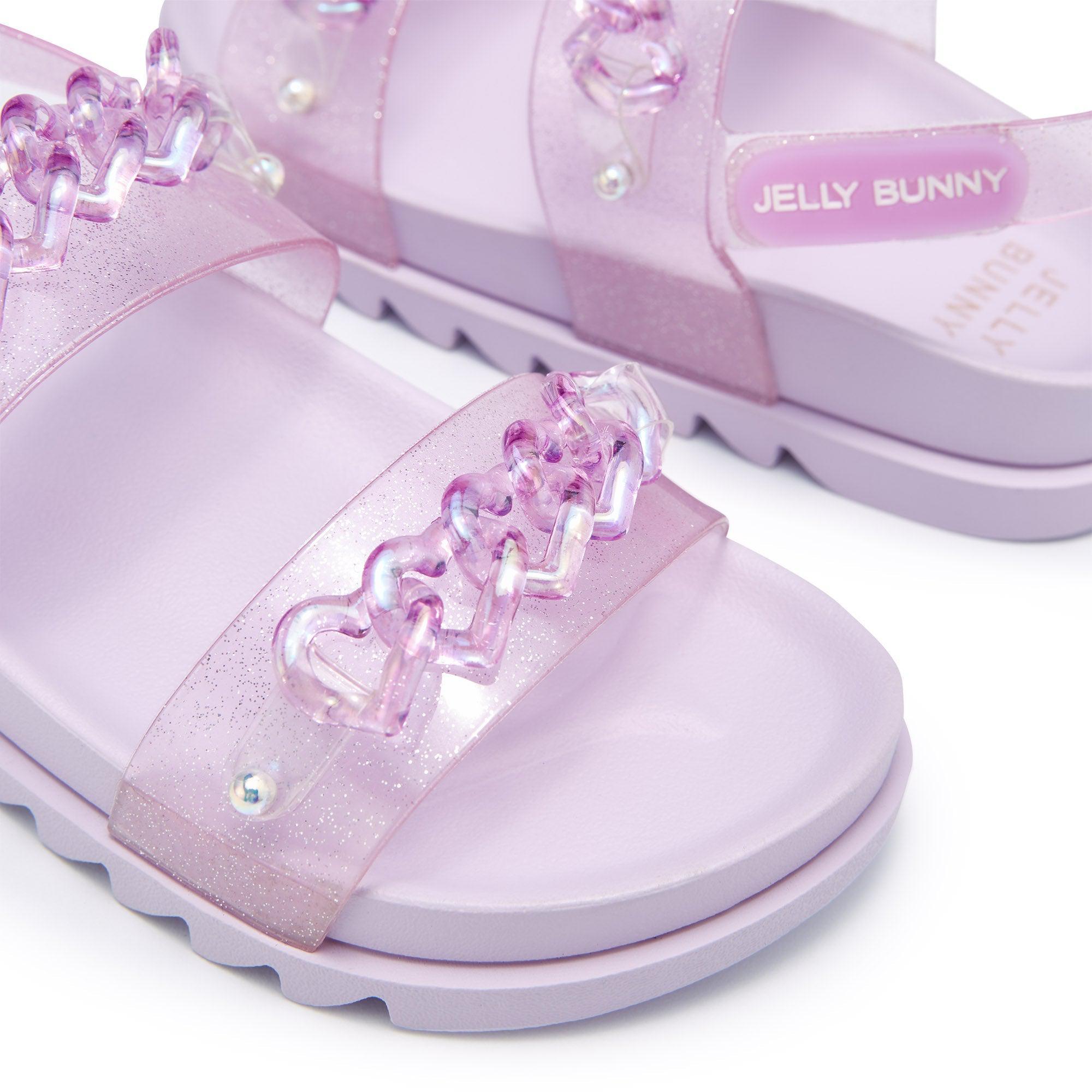 Mini Sporty Griffin Flat Sandals Purple - Jelly Bunny Thailand Official Online Store