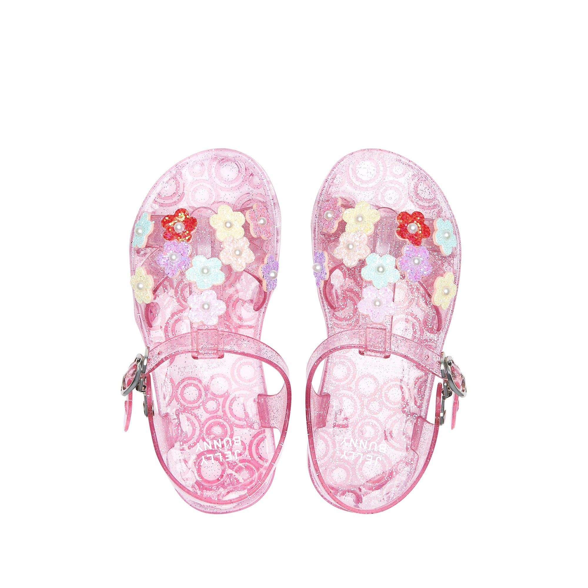 Mini Bolo Flat Sandals Pink