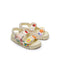 Mini Sporty Flower Pow Flat Sandals Yellow