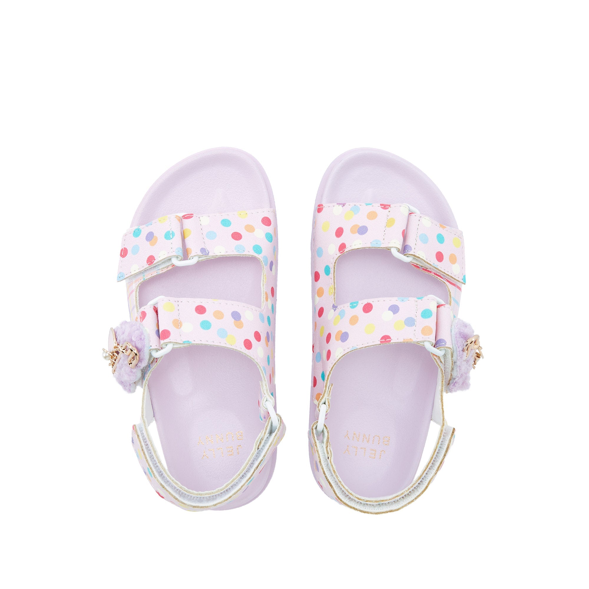 Mini Glut Flat Sandals Purple - Jelly Bunny Thailand Official Online Store