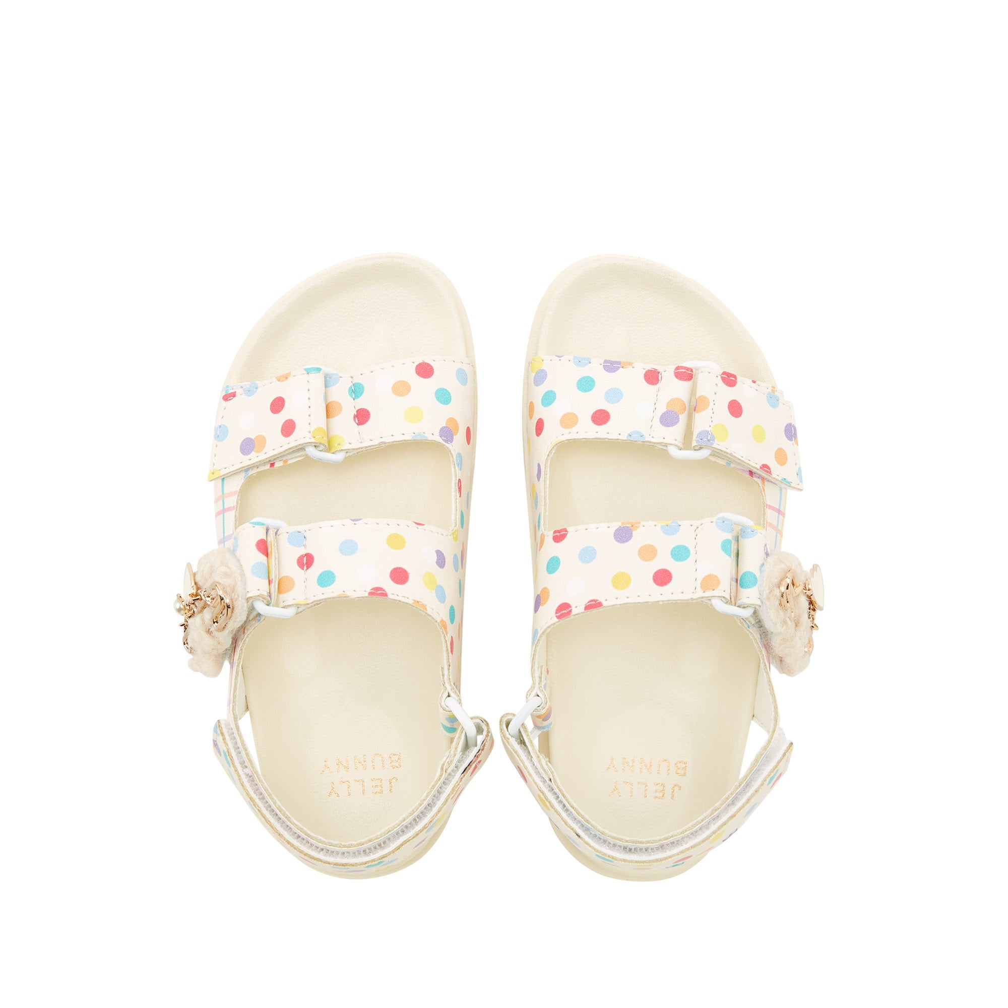 Mini Glut Flat Sandals Yellow - Jelly Bunny Thailand Official Online Store