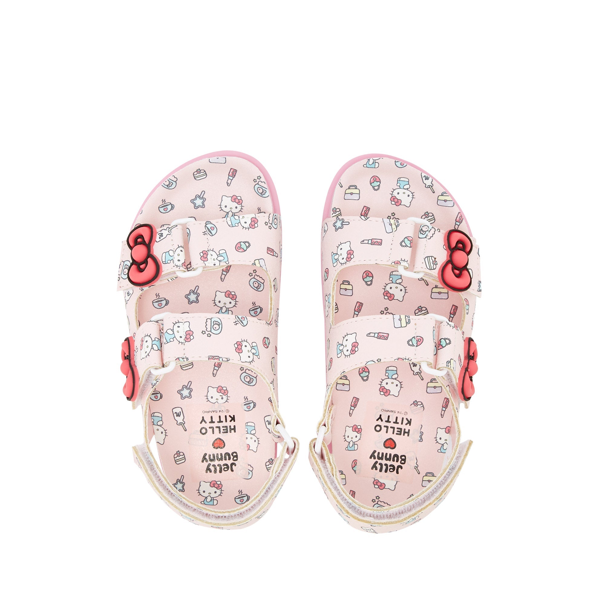 Jb Mini Sporty Kyoto Flat Sandals Light Pink - Jelly Bunny Thailand Official Online Store