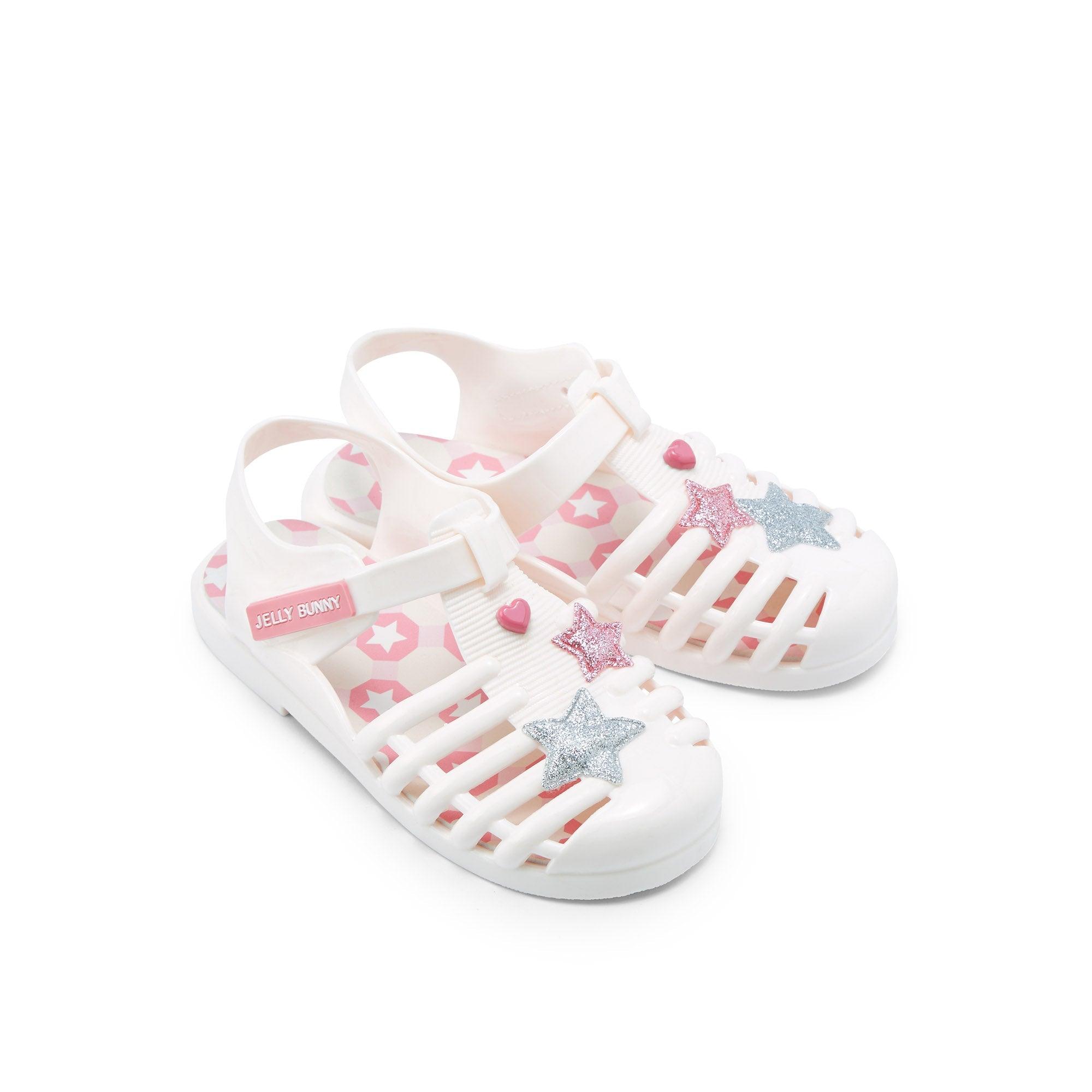 Jb Unicorn Hearts And Flat Sandals Light Pink - Jelly Bunny Thailand Official Online Store