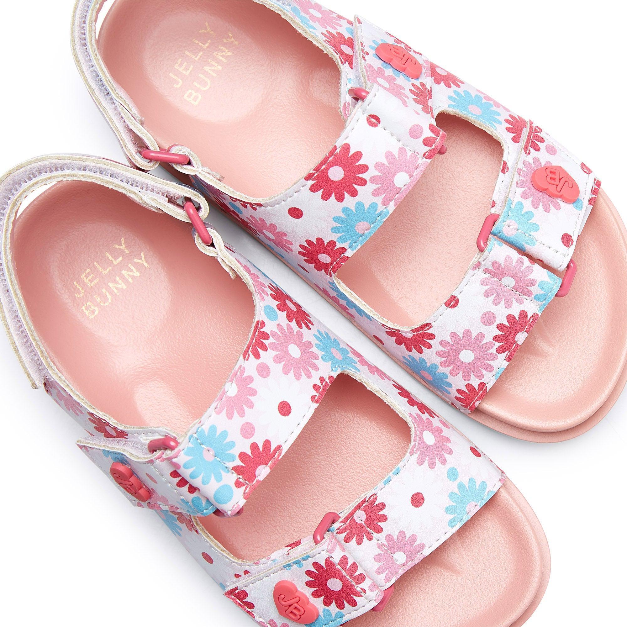 Mini Sporty Taraza Flat Sandals Pink - Jelly Bunny Thailand Official Online Store