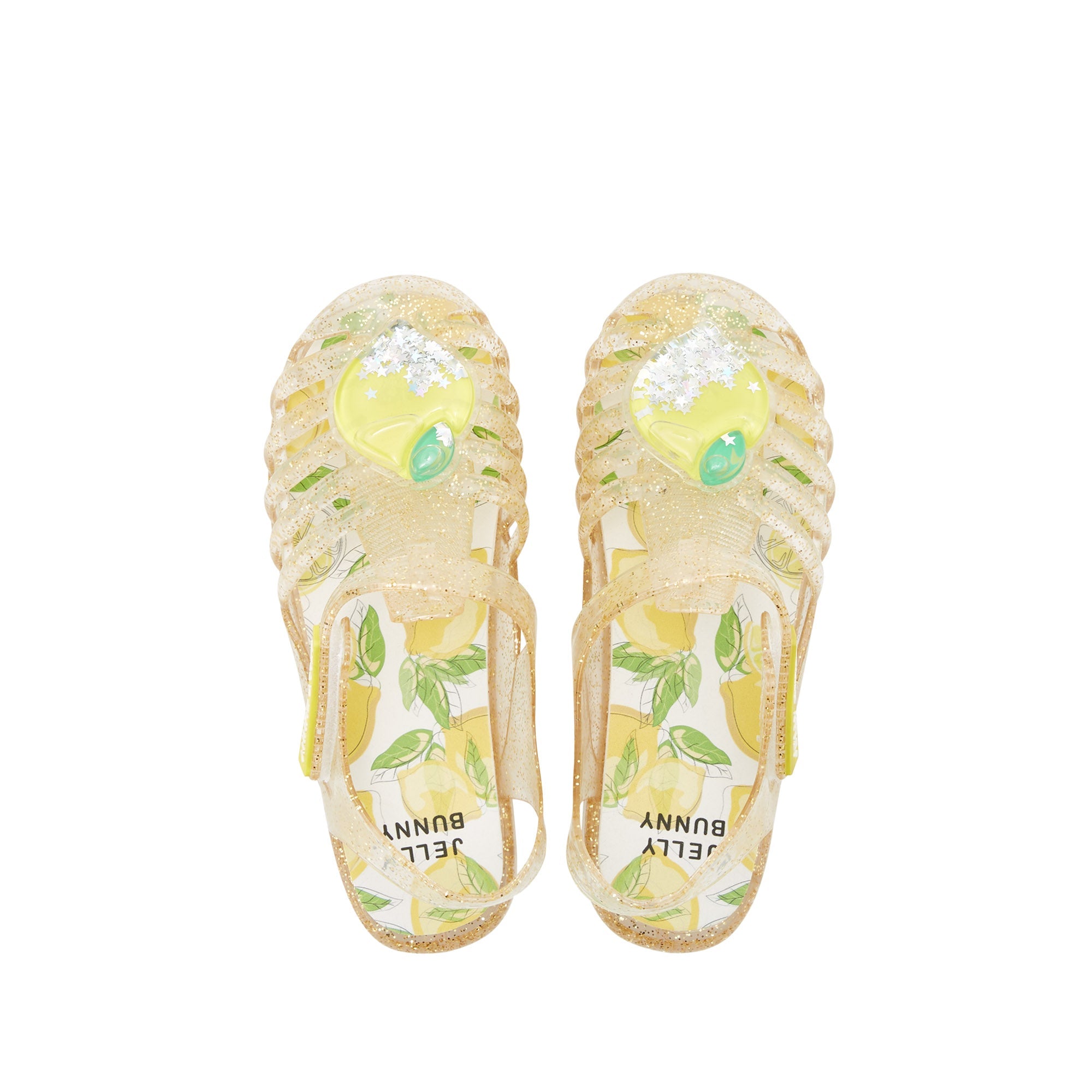 Jb Unicorn Lemon Flat Slingbacks For Girls Yellow - Jelly Bunny Thailand Official Online Store