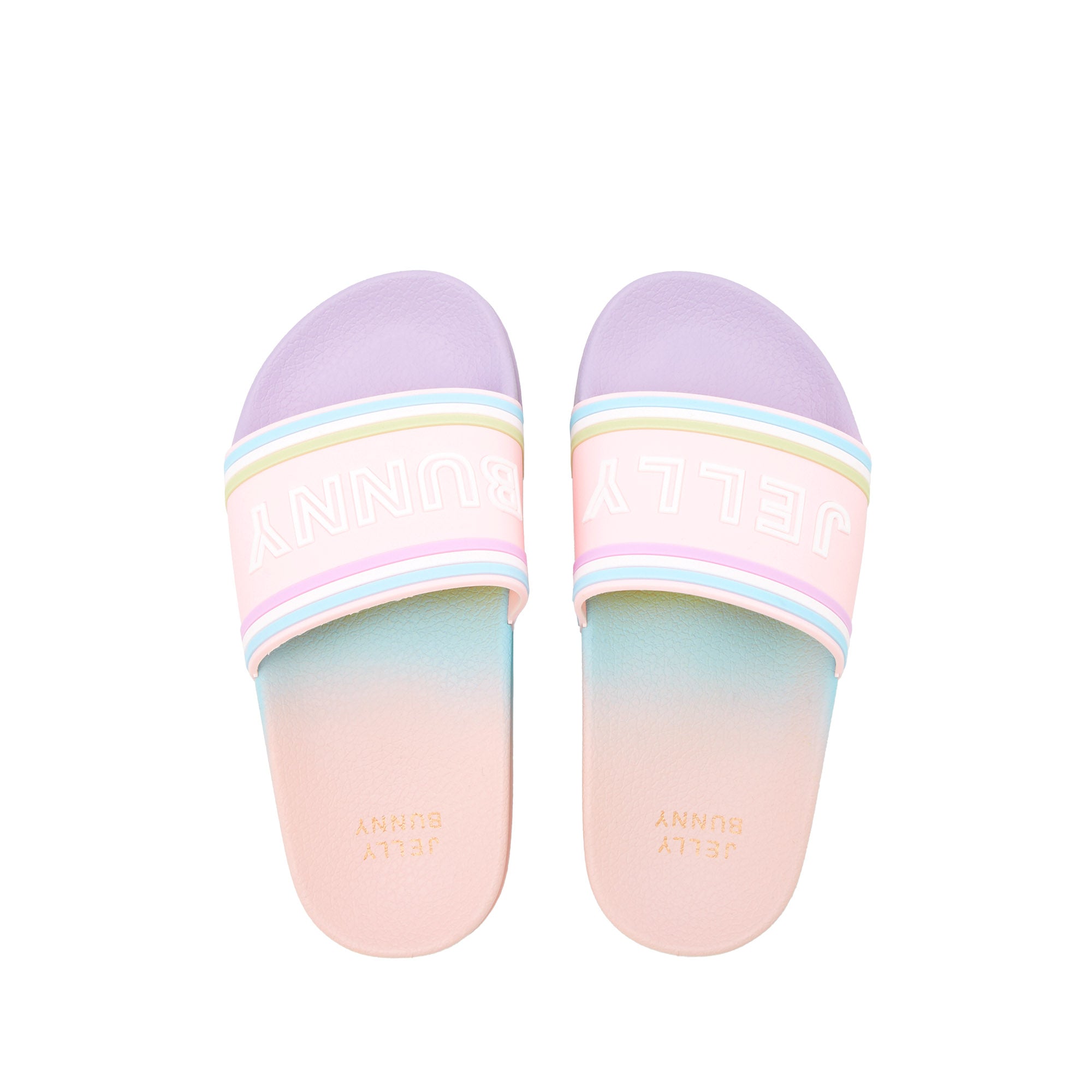 Mini Aumar Flat Slides Multi Color - Jelly Bunny Thailand Official Online Store