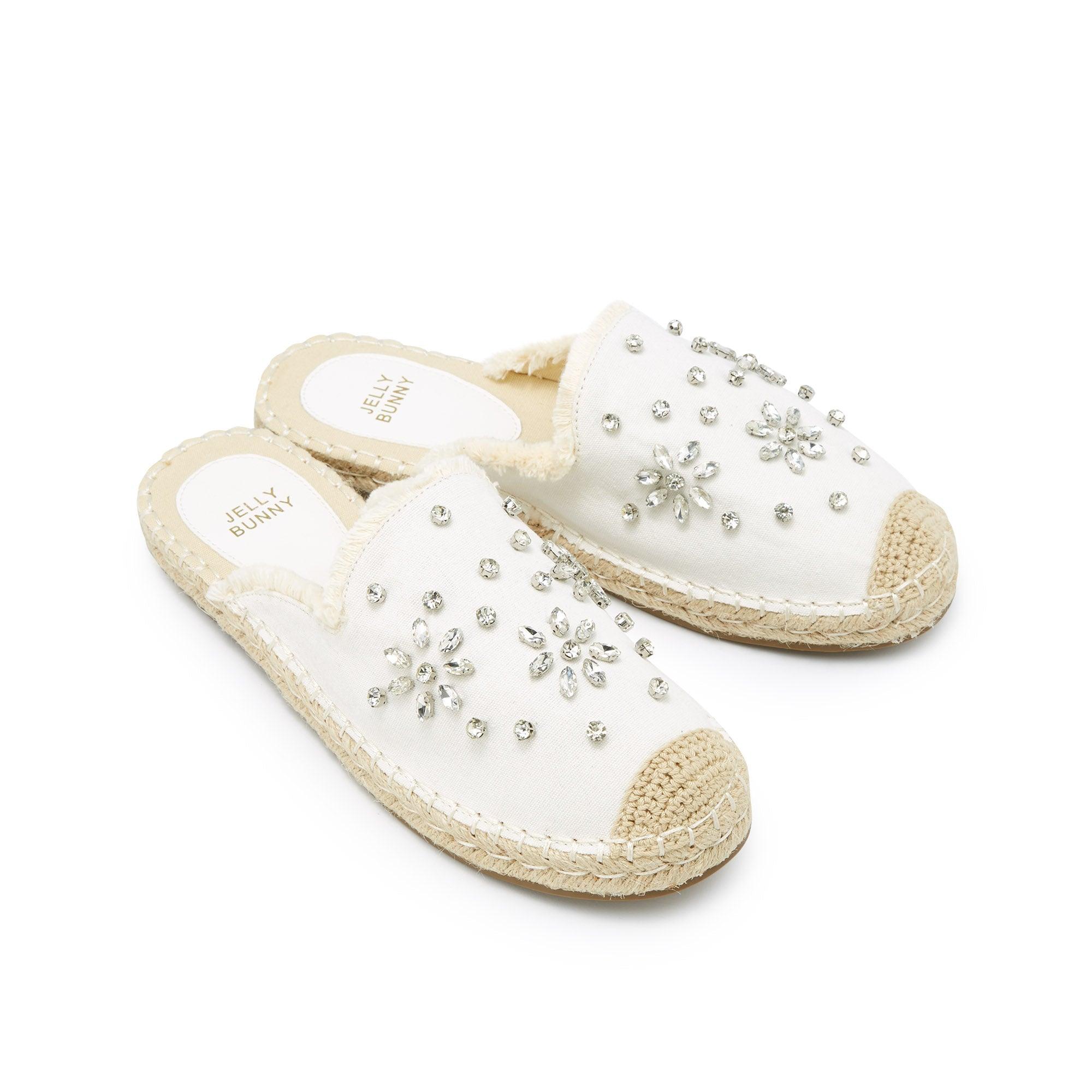 Elmister Espadrilles White - Jelly Bunny Thailand Official Online Store