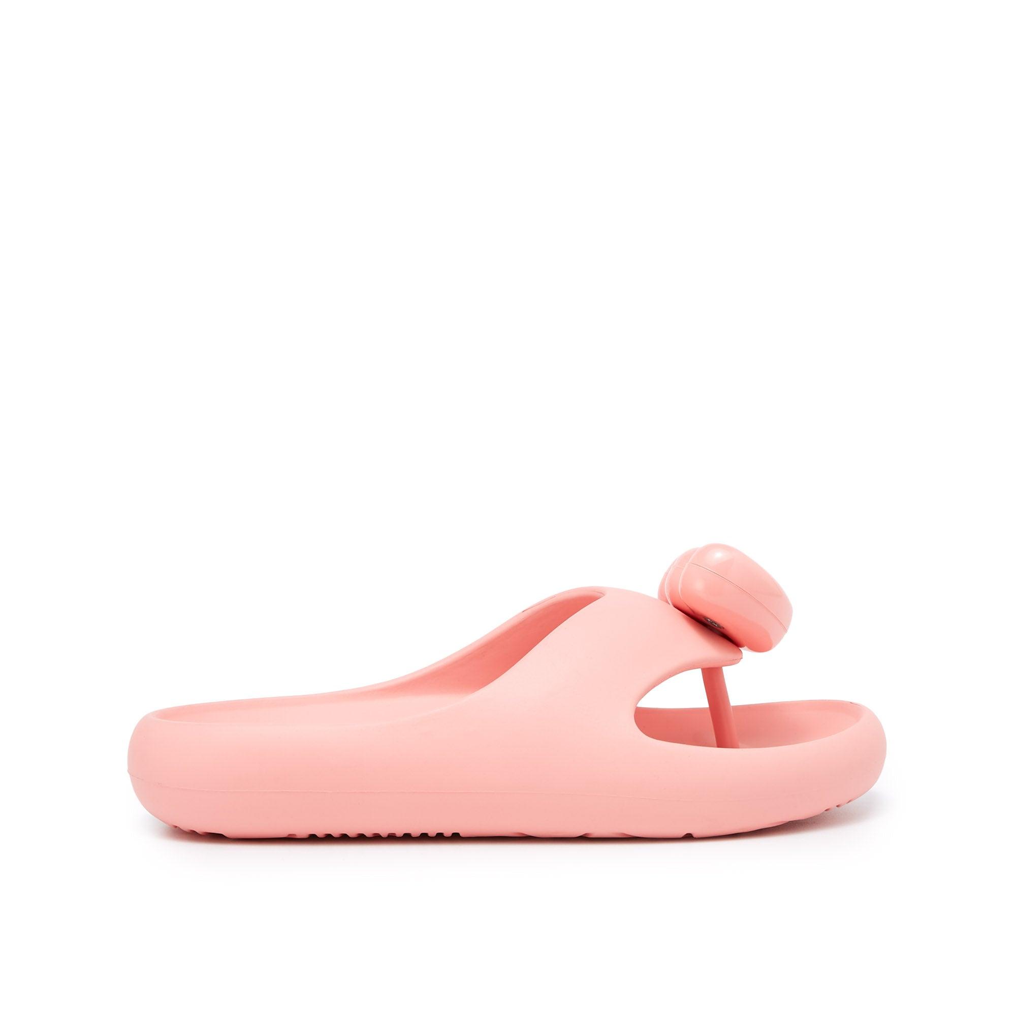 Bunny Foam Slide Flat Sandals Pink - Jelly Bunny Thailand Official Online Store