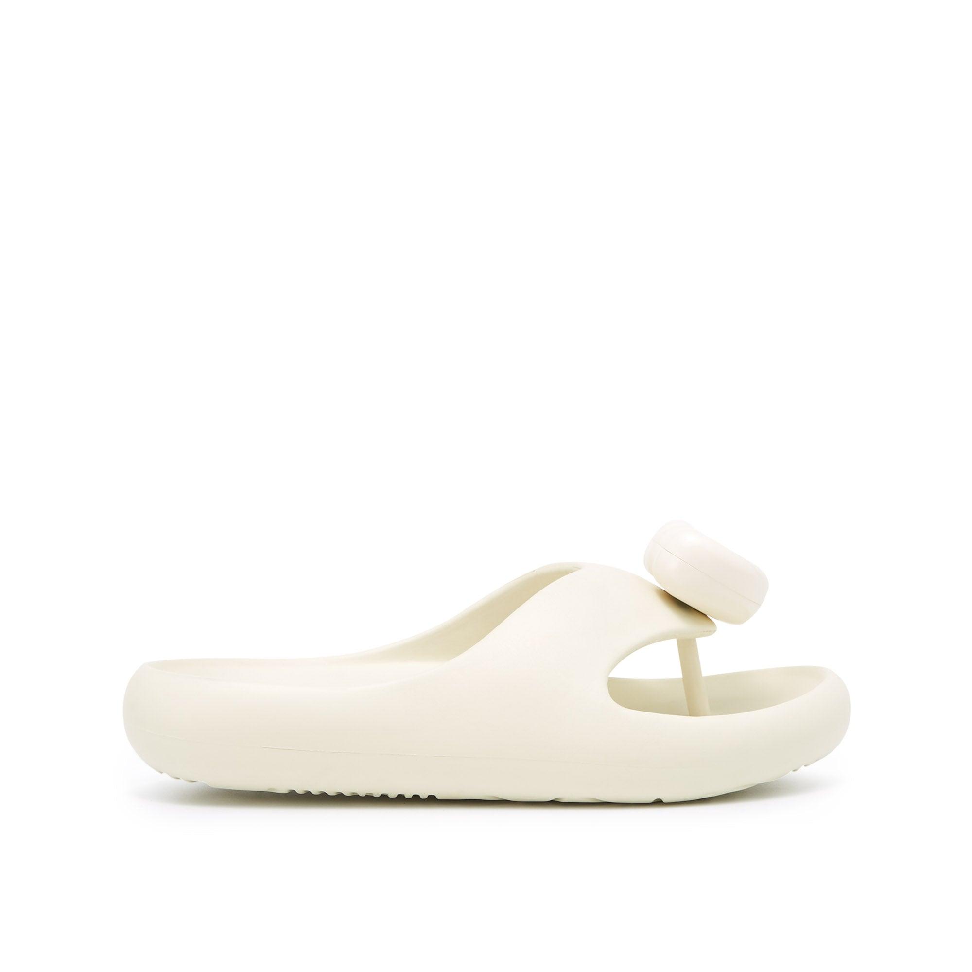 Bunny Foam Slide Flat Sandals Off-White - Jelly Bunny Thailand Official Online Store