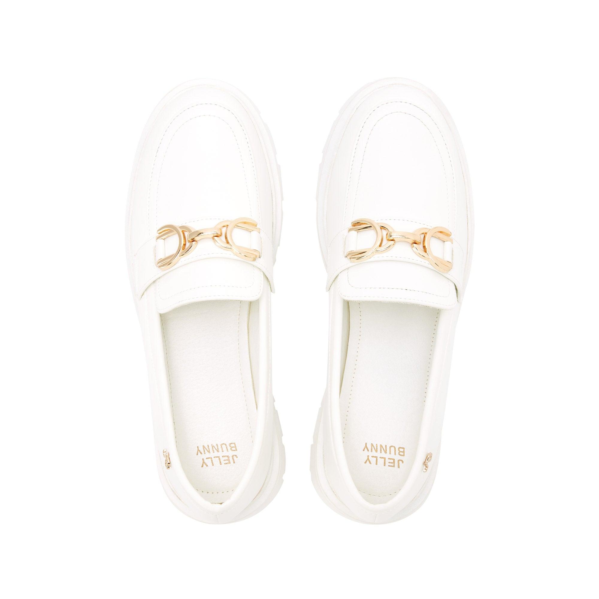 Cree Loafer Shoes White - Jelly Bunny Thailand Official Online Store