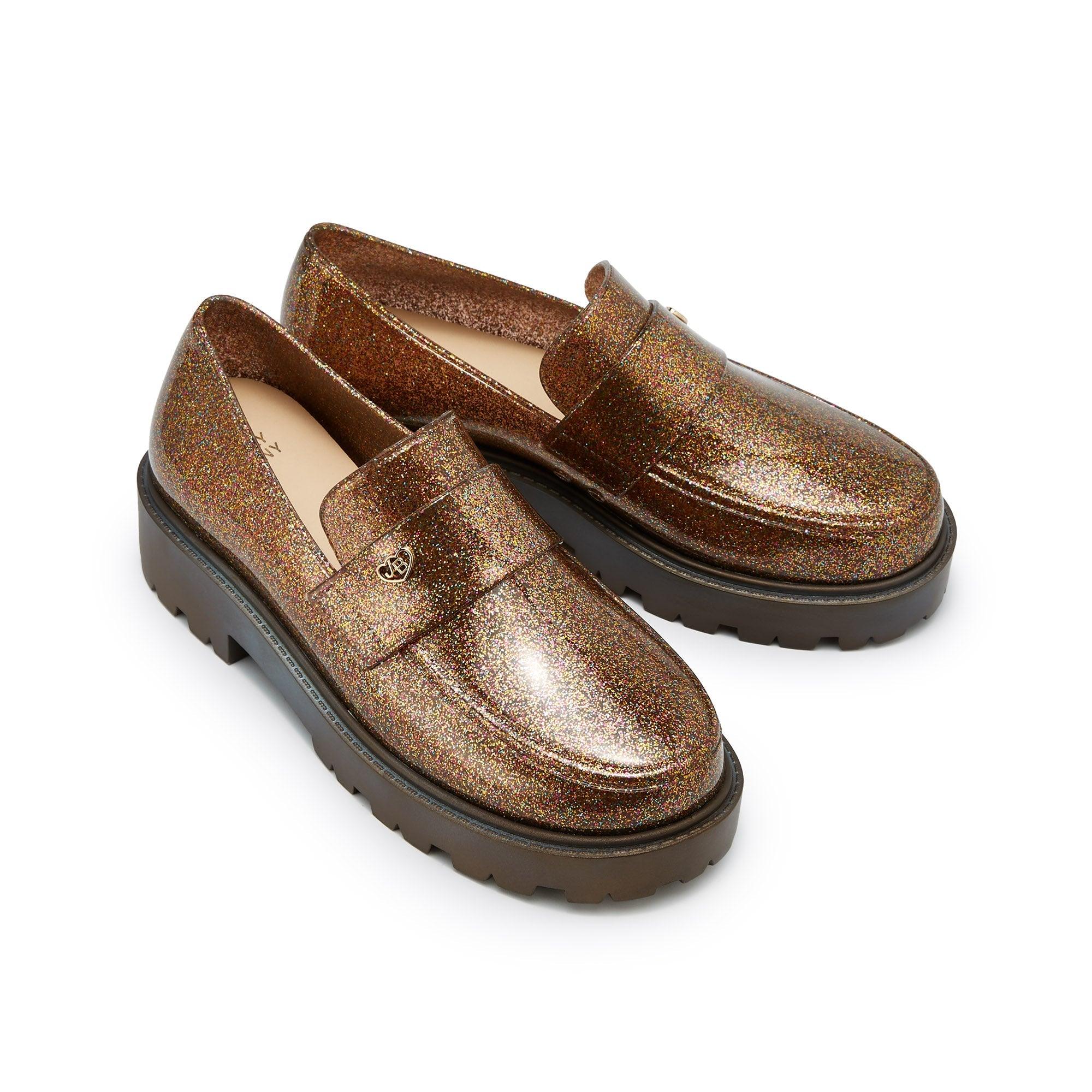 Luthirnn Glitter Platform Loafers Multi - Jelly Bunny Thailand Official Online Store