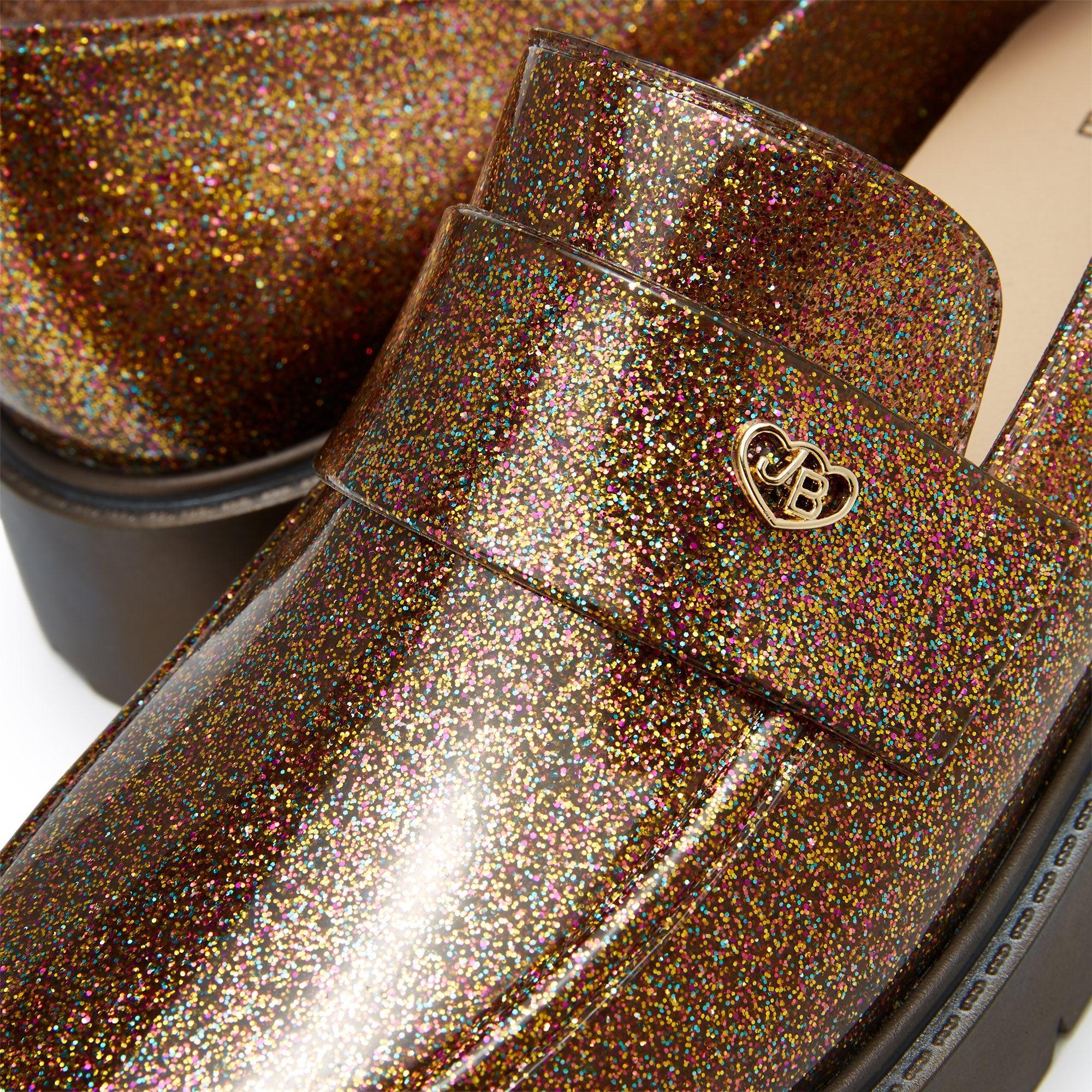 Luthirnn Glitter Platform Loafers Multi - Jelly Bunny Thailand Official Online Store