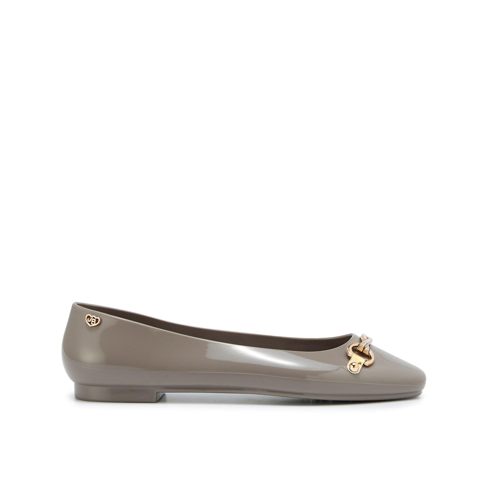 Cullen Laurel Flat Ballerinas Dark Grey - Jelly Bunny Thailand Official Online Store