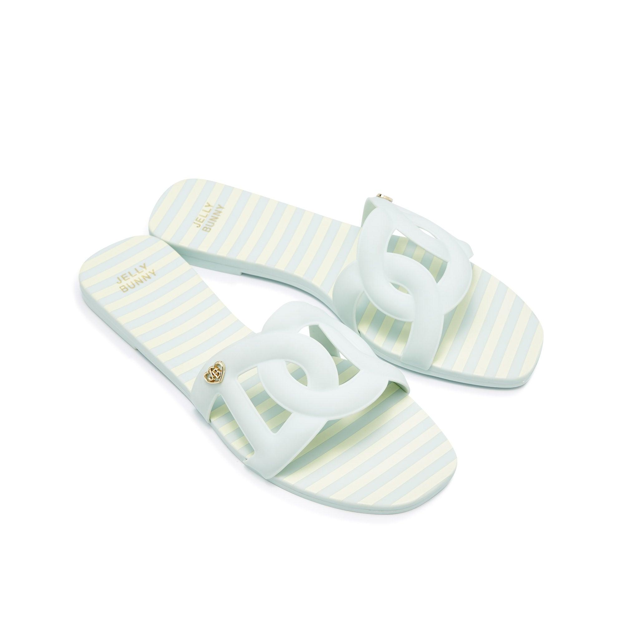 Grase Resort Flat Sandals Light Blue - Jelly Bunny Thailand Official Online Store