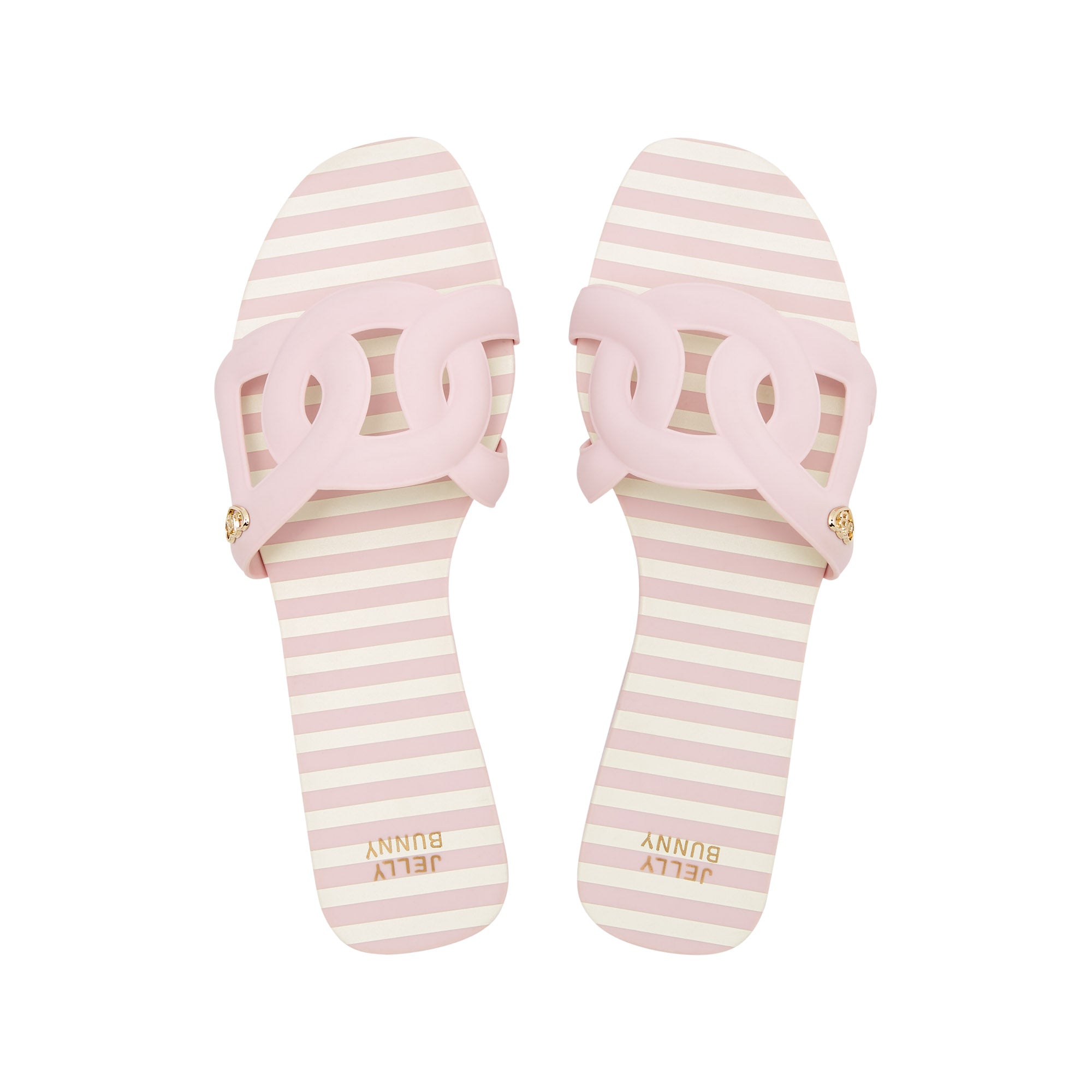 Grase Resort Flat Sandals Pink