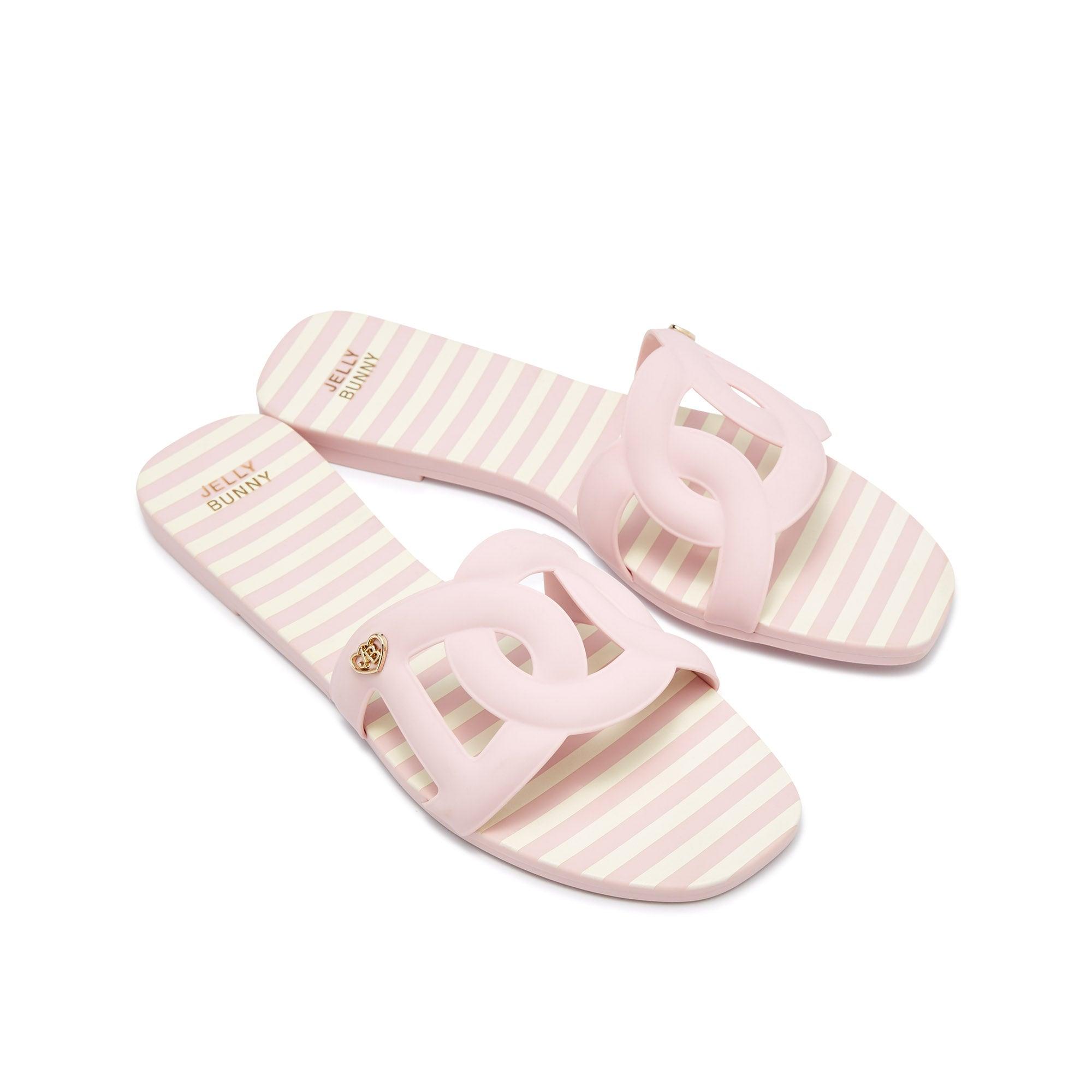 Grase Resort Flat Sandals Pink - Jelly Bunny Thailand Official Online Store