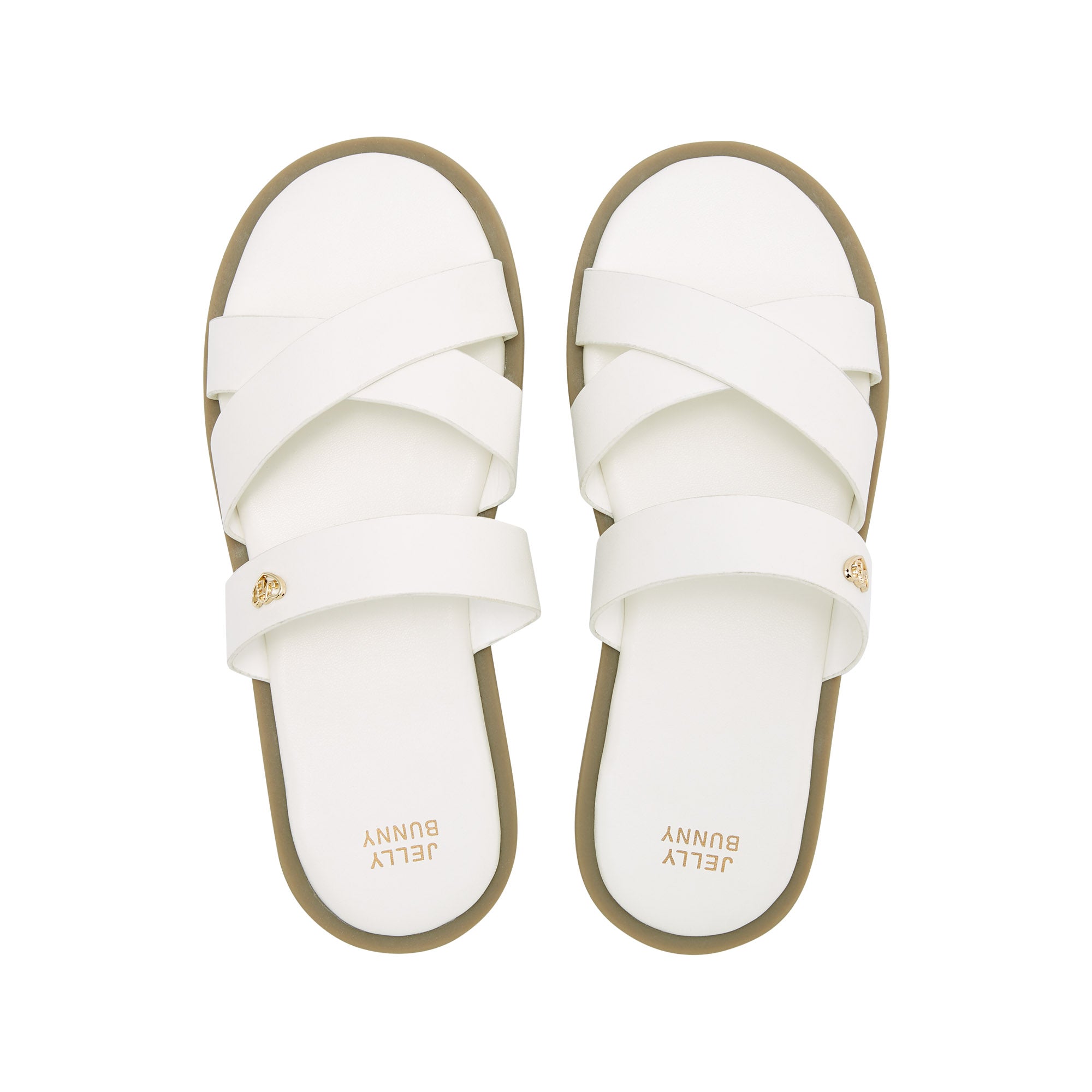 Jelle Slides Ivory - Jelly Bunny Thailand Official Online Store