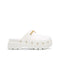 Benedetto Heart Lock Shoes White