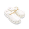 Benedetto Heart Lock Shoes White