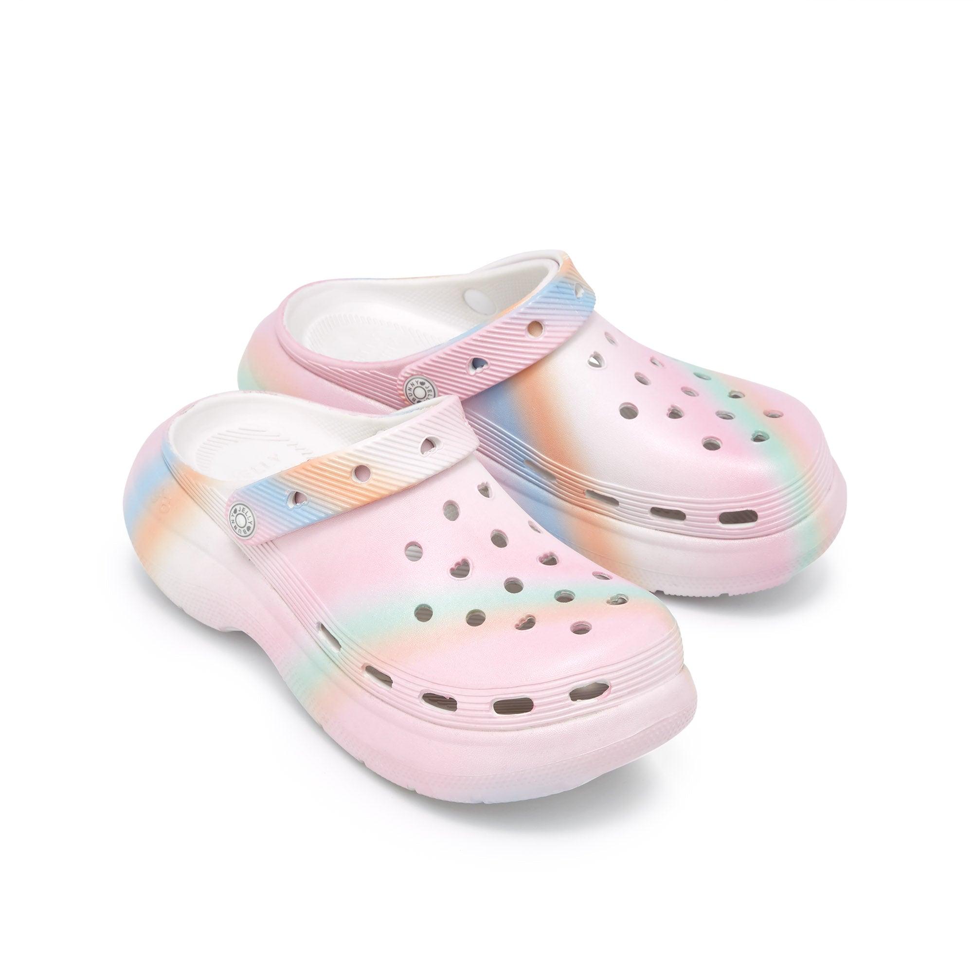 Craze Metallic Crocs Multi Color