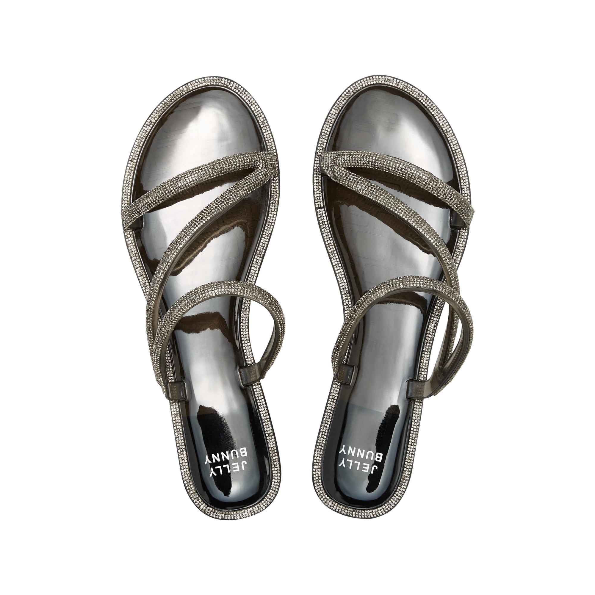 Sazza Flat Sandals Black - Jelly Bunny Thailand Official Online Store