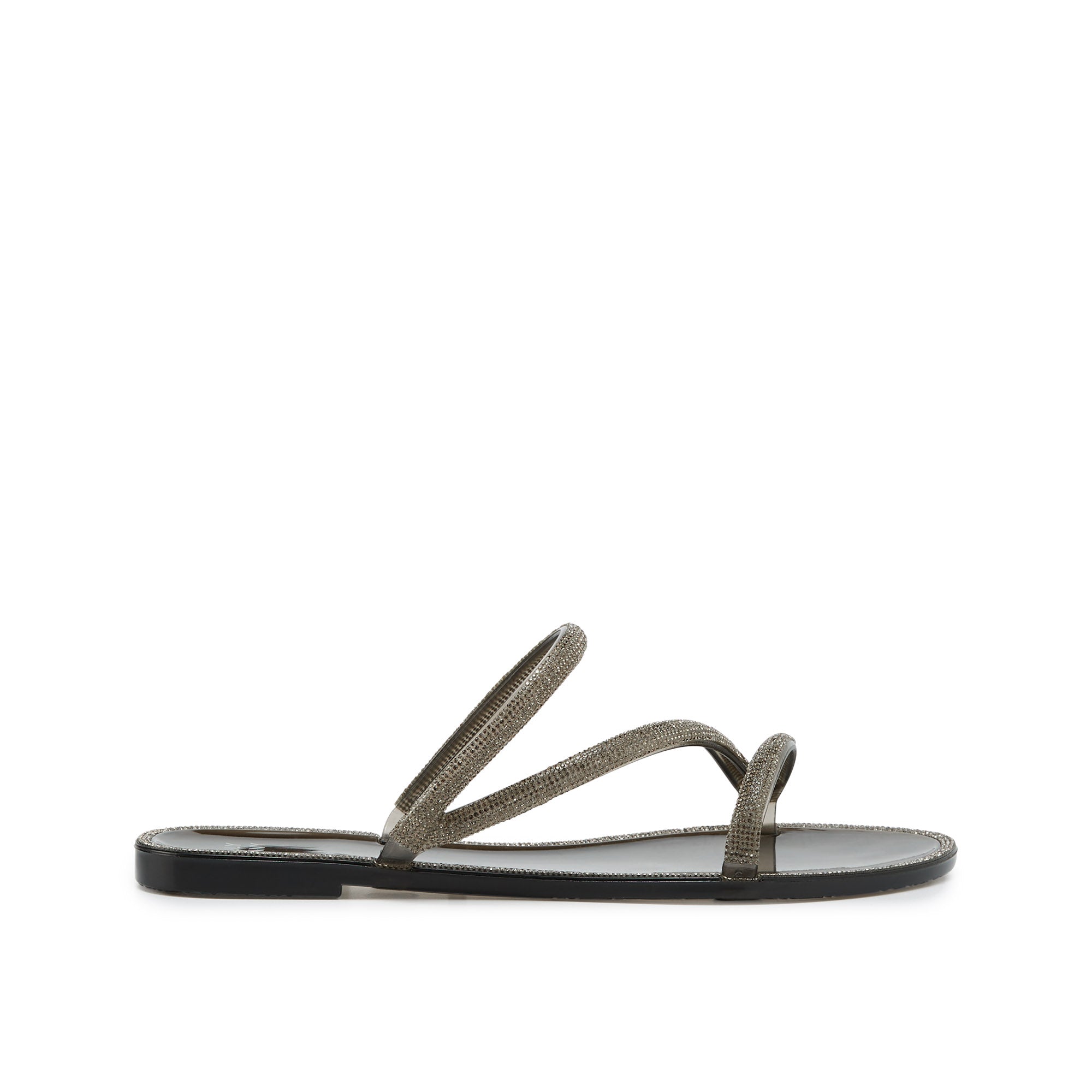 Sazza Flat Sandals Black