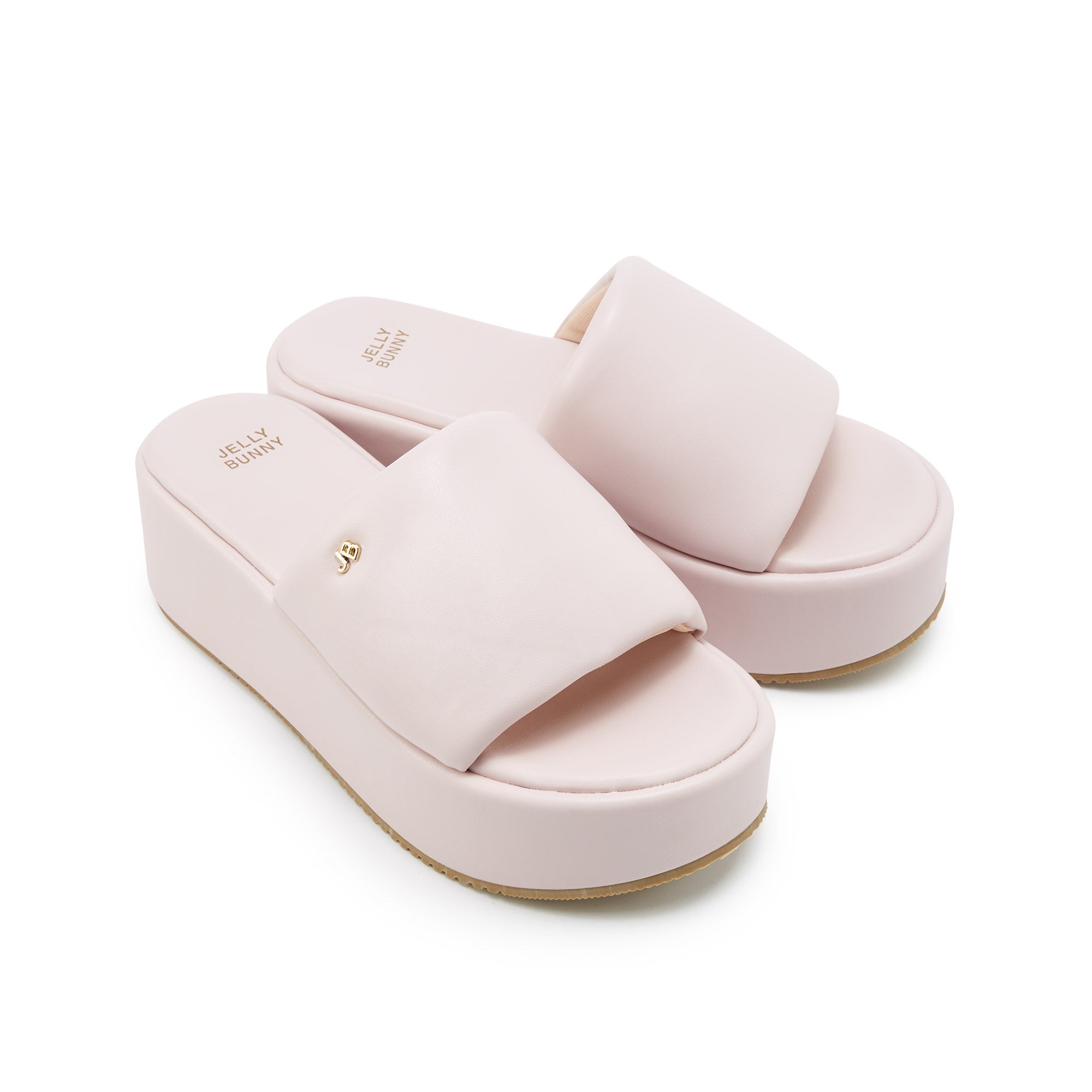 Thaniel Platform Slides Light Pink