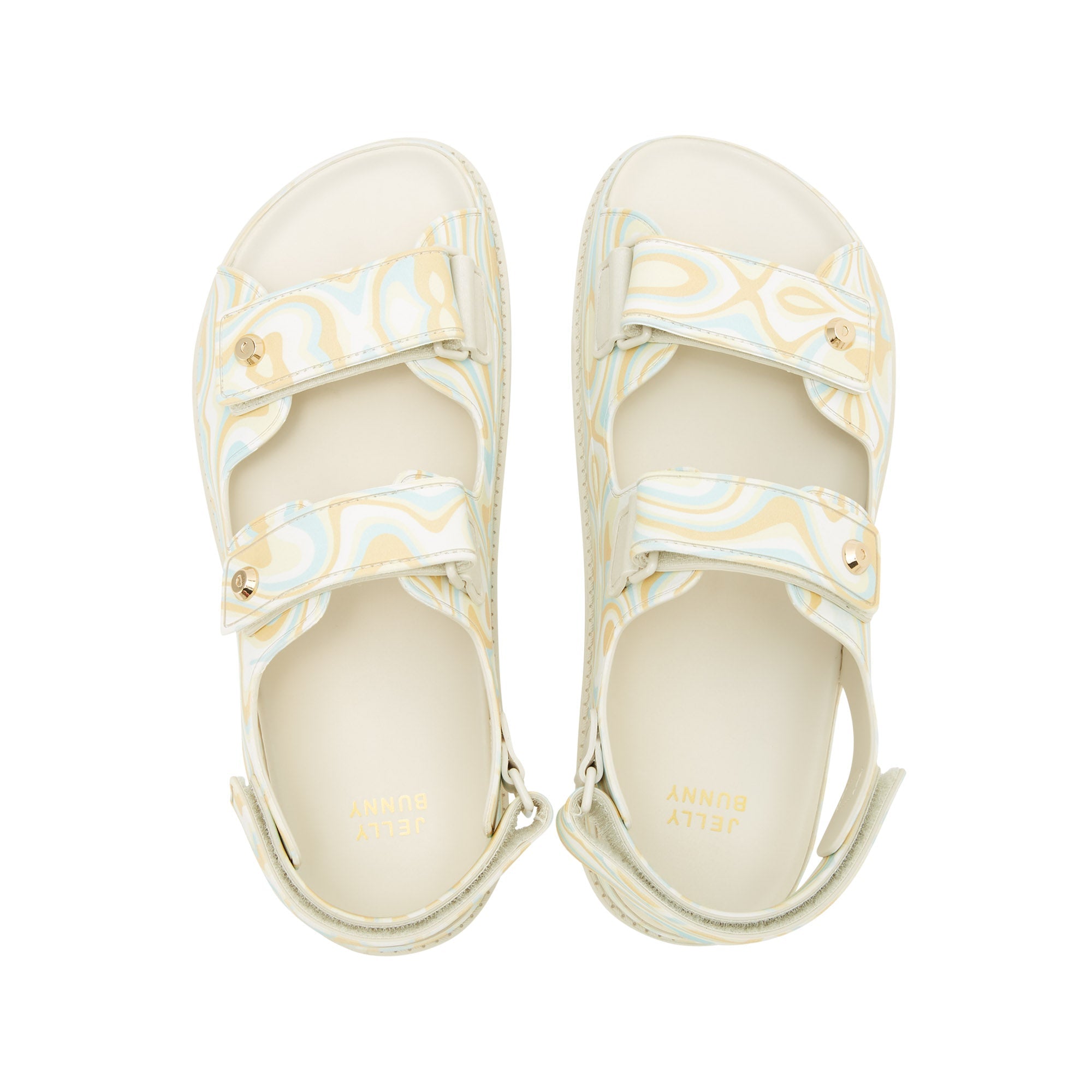 Cato Ripple Flat Sandals
 Multi Color - Jelly Bunny Thailand Official Online Store