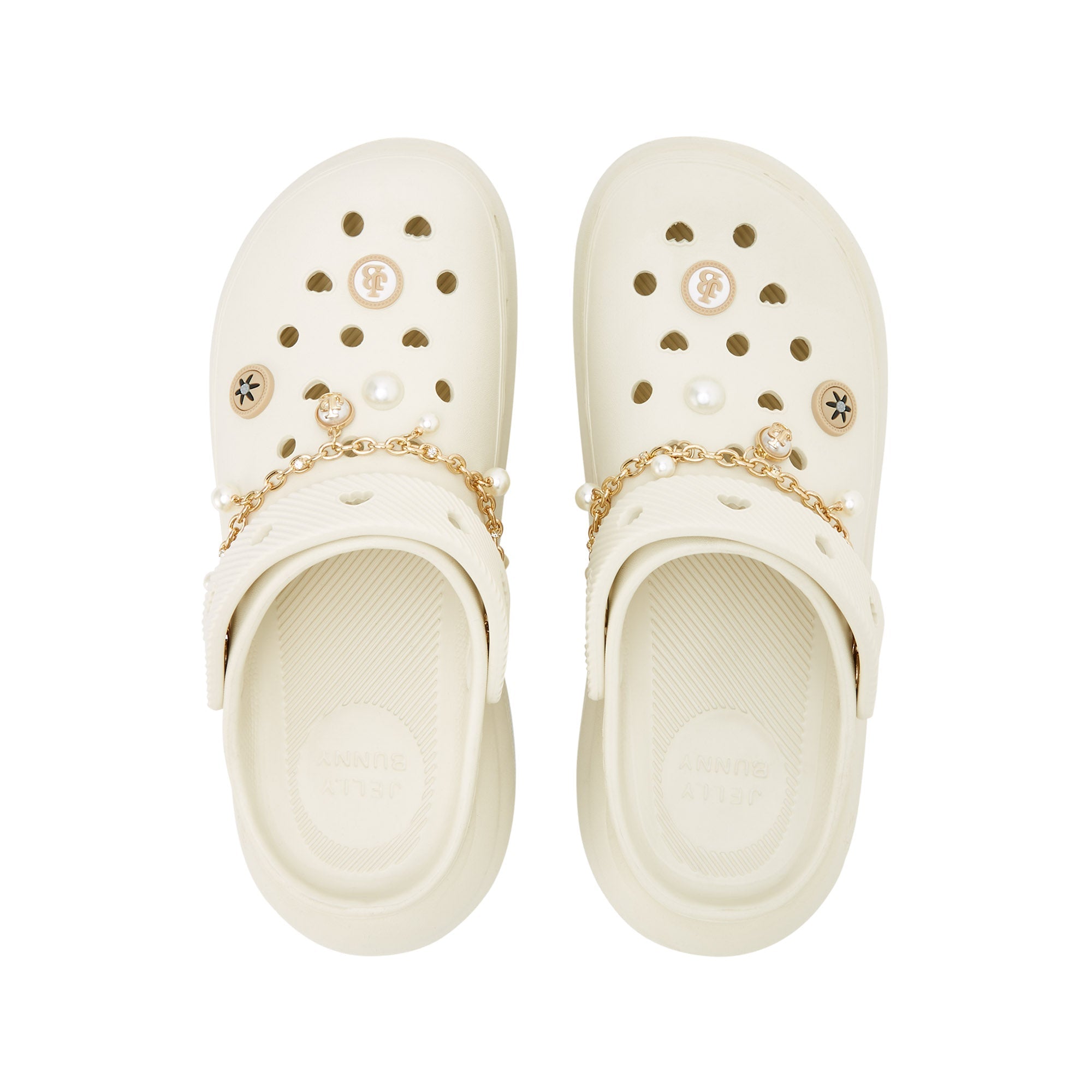 Craze Chou Crocs Off-White