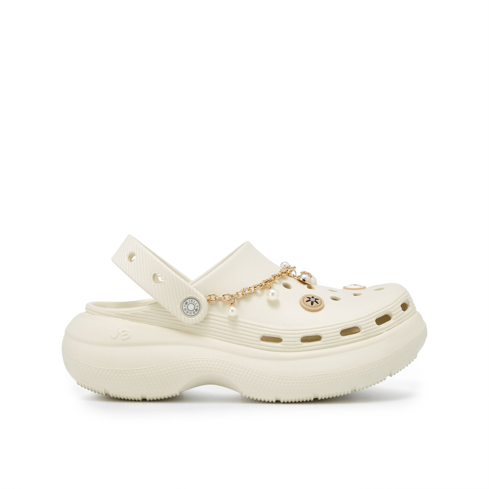 Craze Chou Crocs Off-White