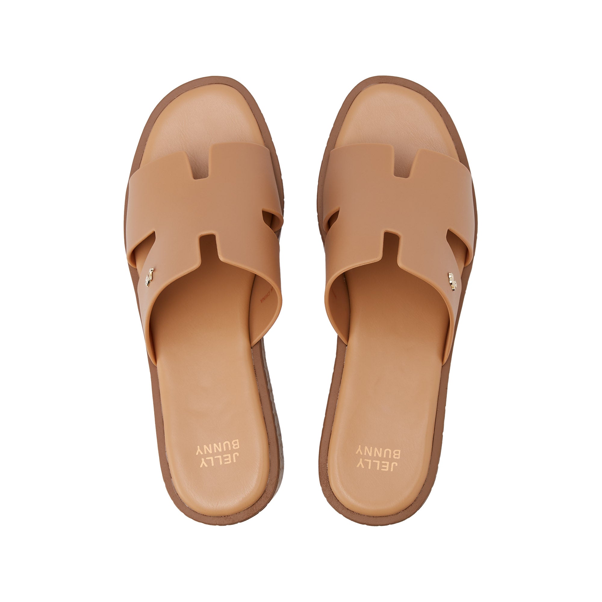 รองเท้าแตะแพลตฟอร์ม Luna Brown