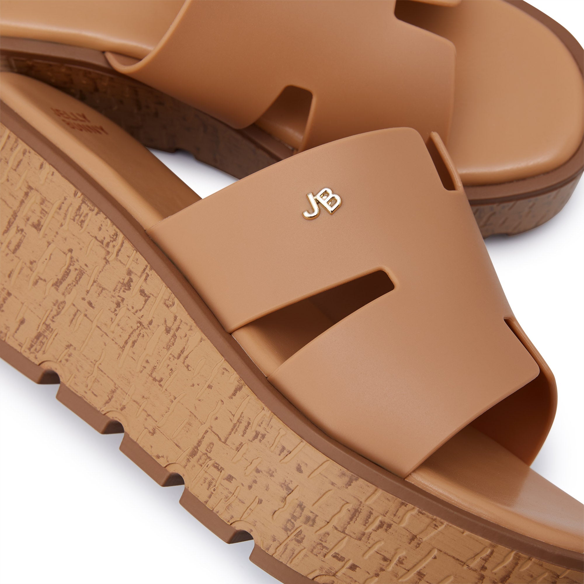 รองเท้าแตะแพลตฟอร์ม Luna Brown