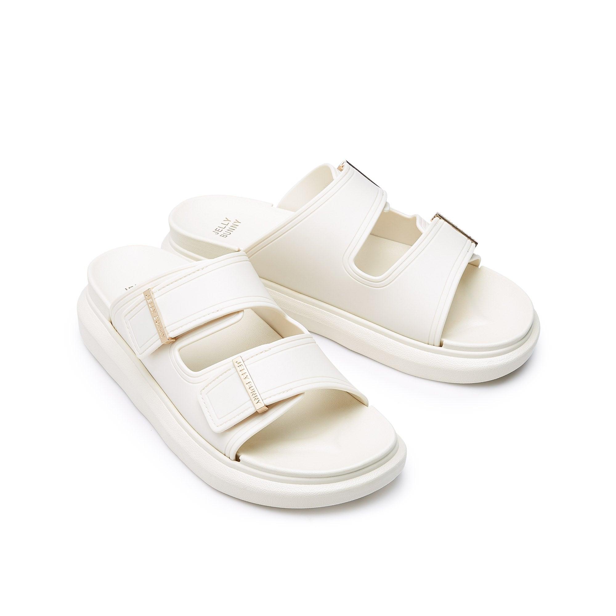 Astarion W Flat Sandals White - Jelly Bunny Thailand Official Online Store