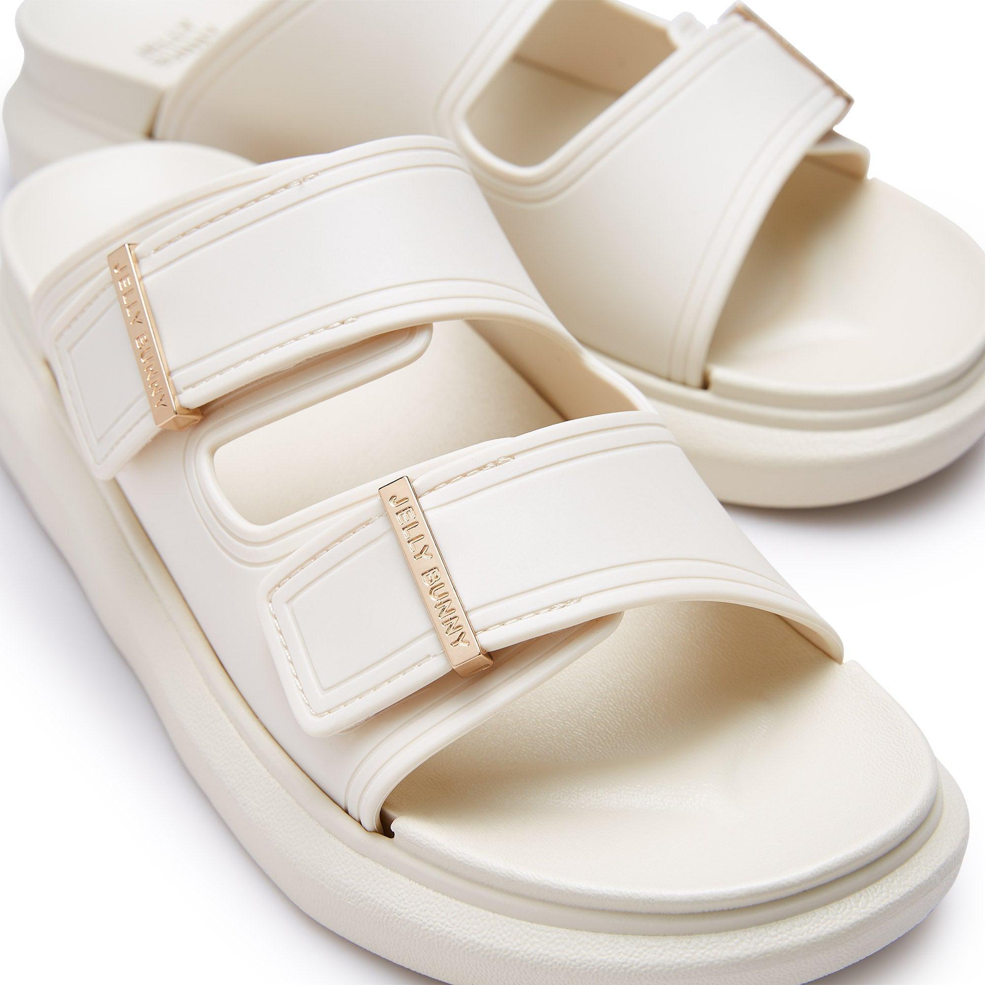 Astarion W Flat Sandals White - Jelly Bunny Thailand Official Online Store