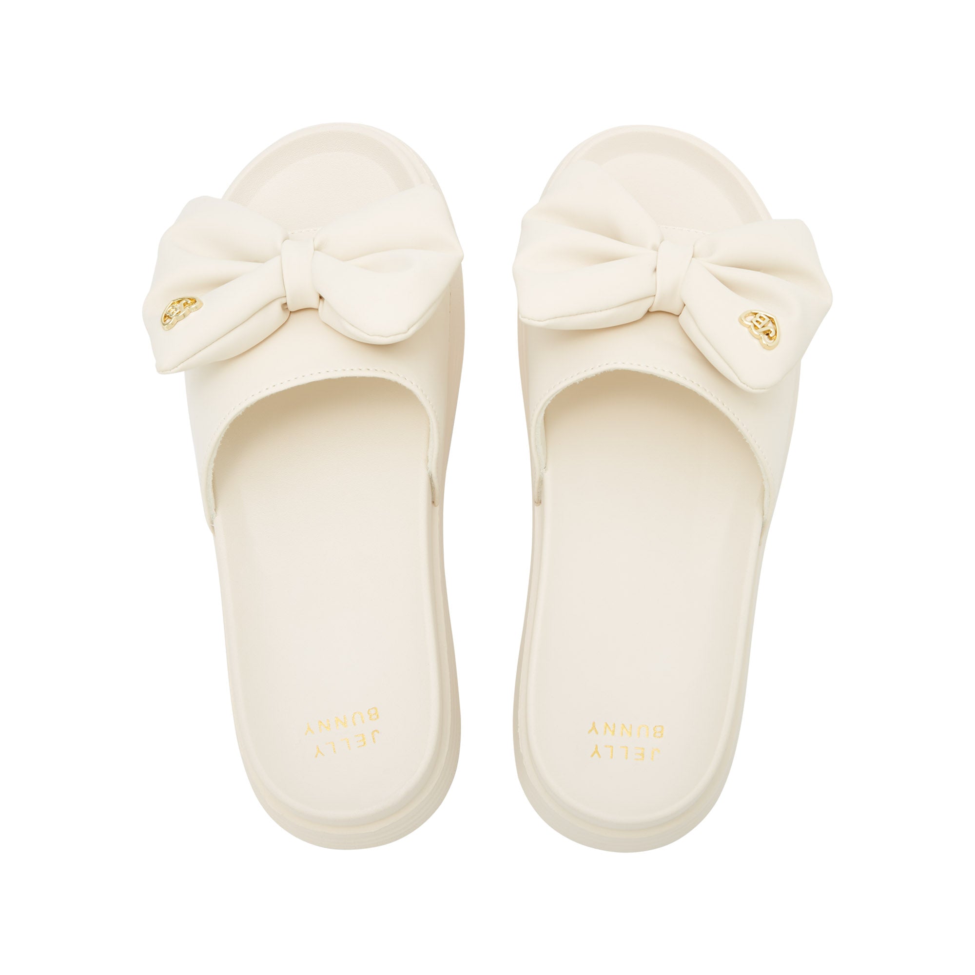 Chani Platform Sandals White