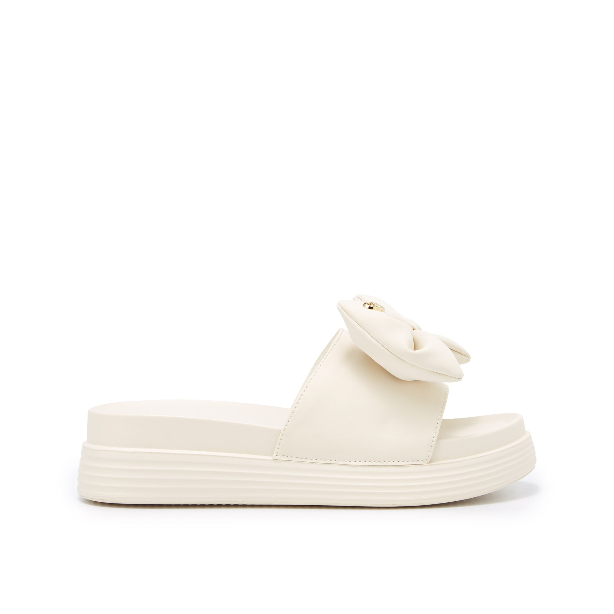 Chani Platform Sandals White