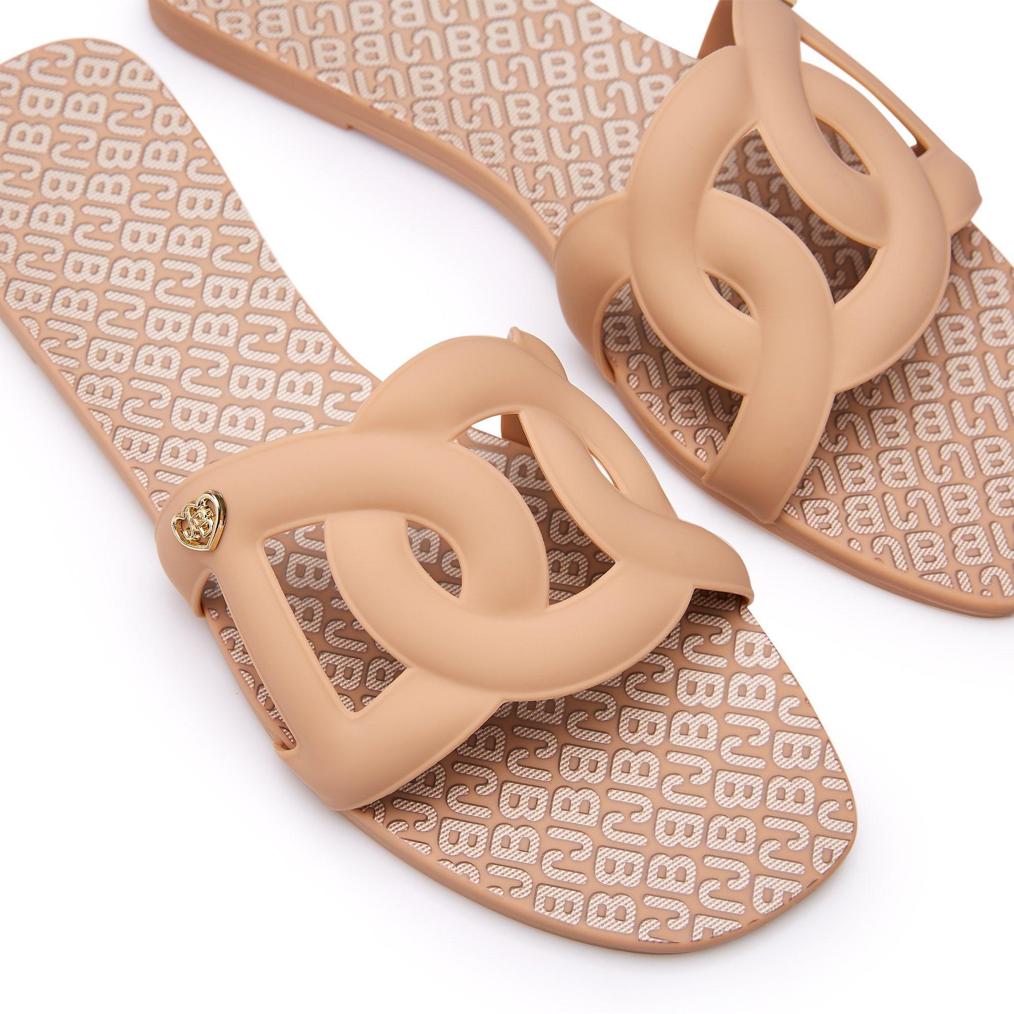 Grase Mono Jessica Flat Sandals Brown - Jelly Bunny Thailand Official Online Store