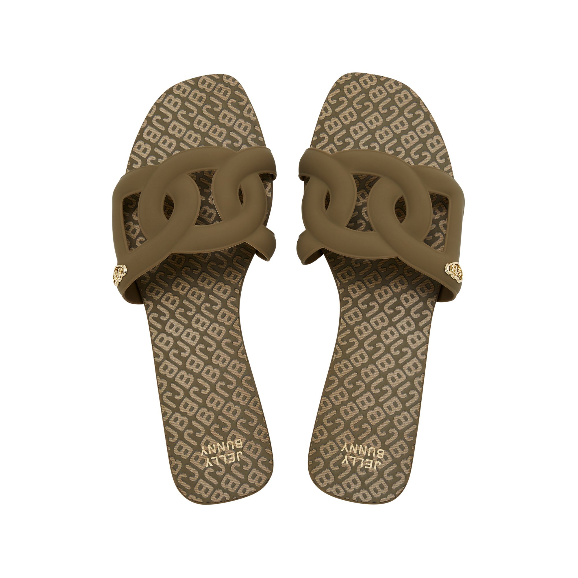 Grase Mono Jessica Flat Sandals Brown