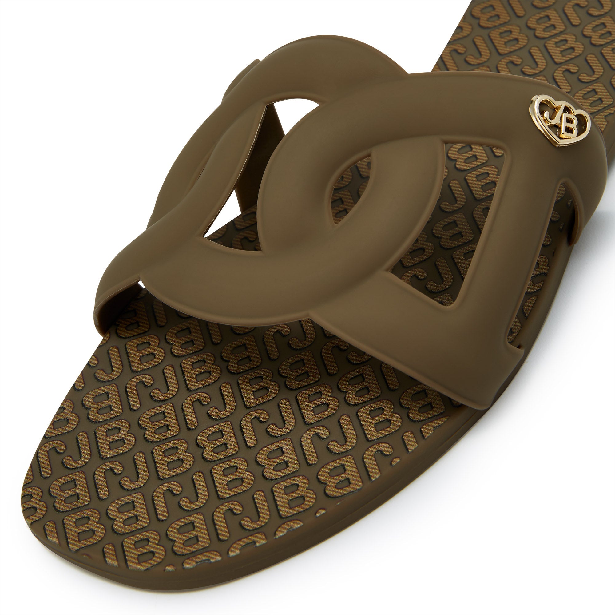 Grase Mono Jessica Flat Sandals Brown