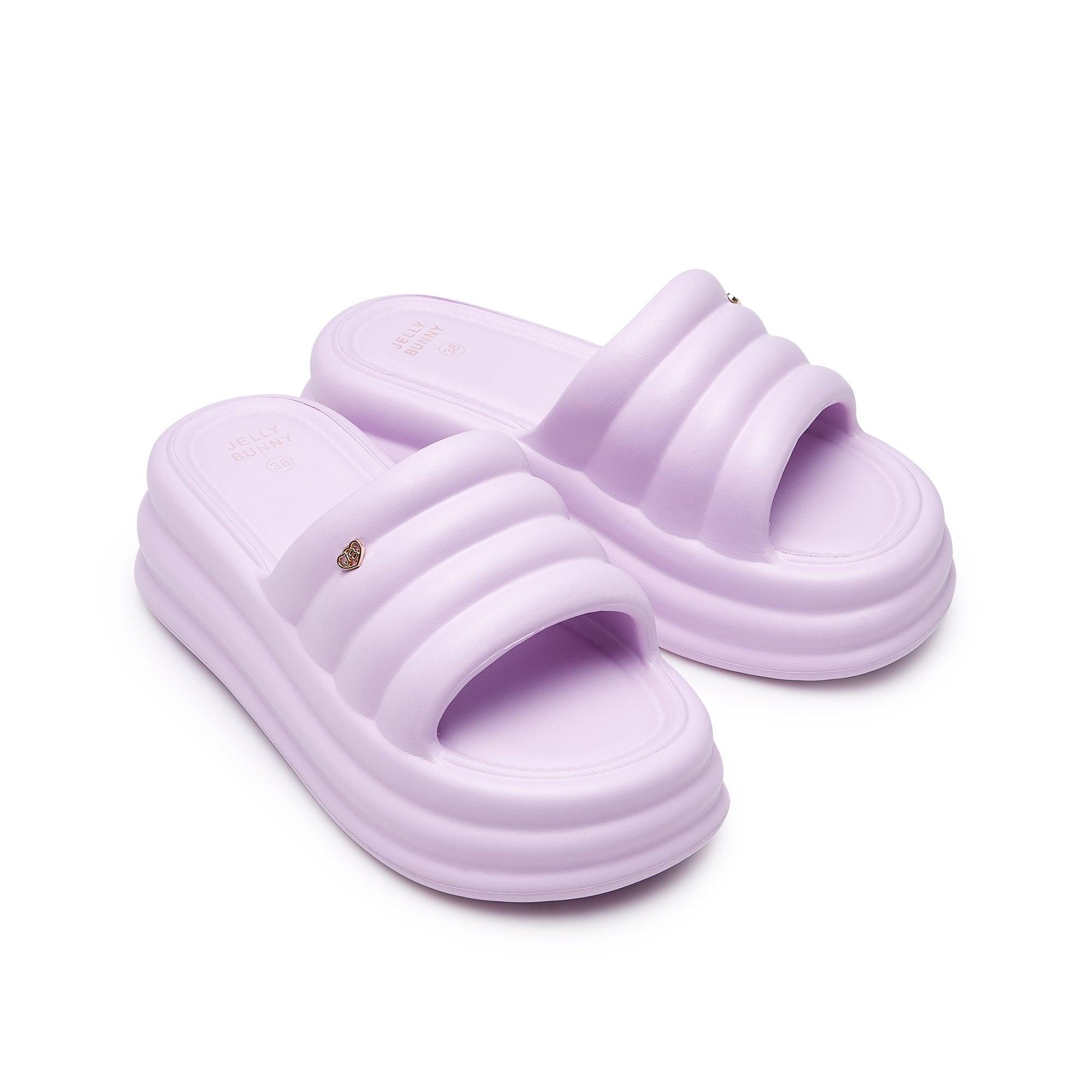 Hawat Platform Slides Purple - Jelly Bunny Thailand Official Online Store