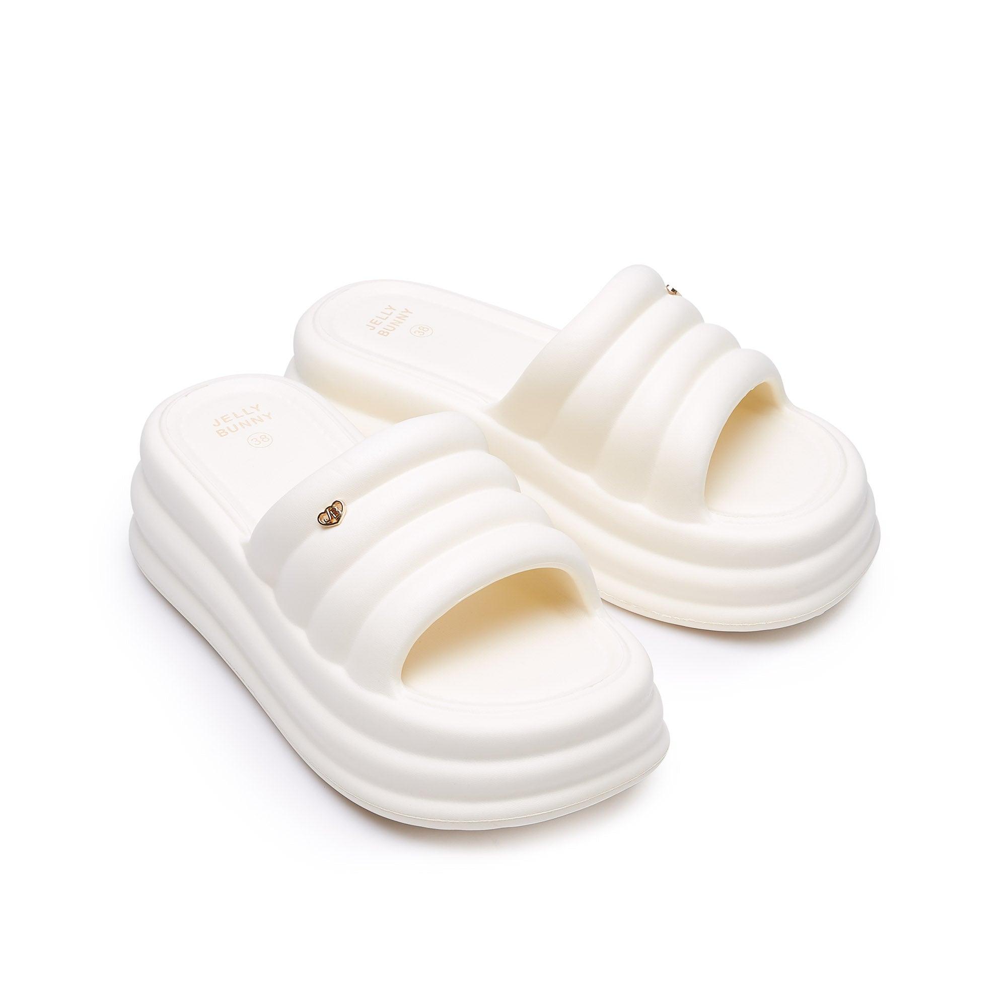 Hawat Platform Slides Ivory - Jelly Bunny Thailand Official Online Store