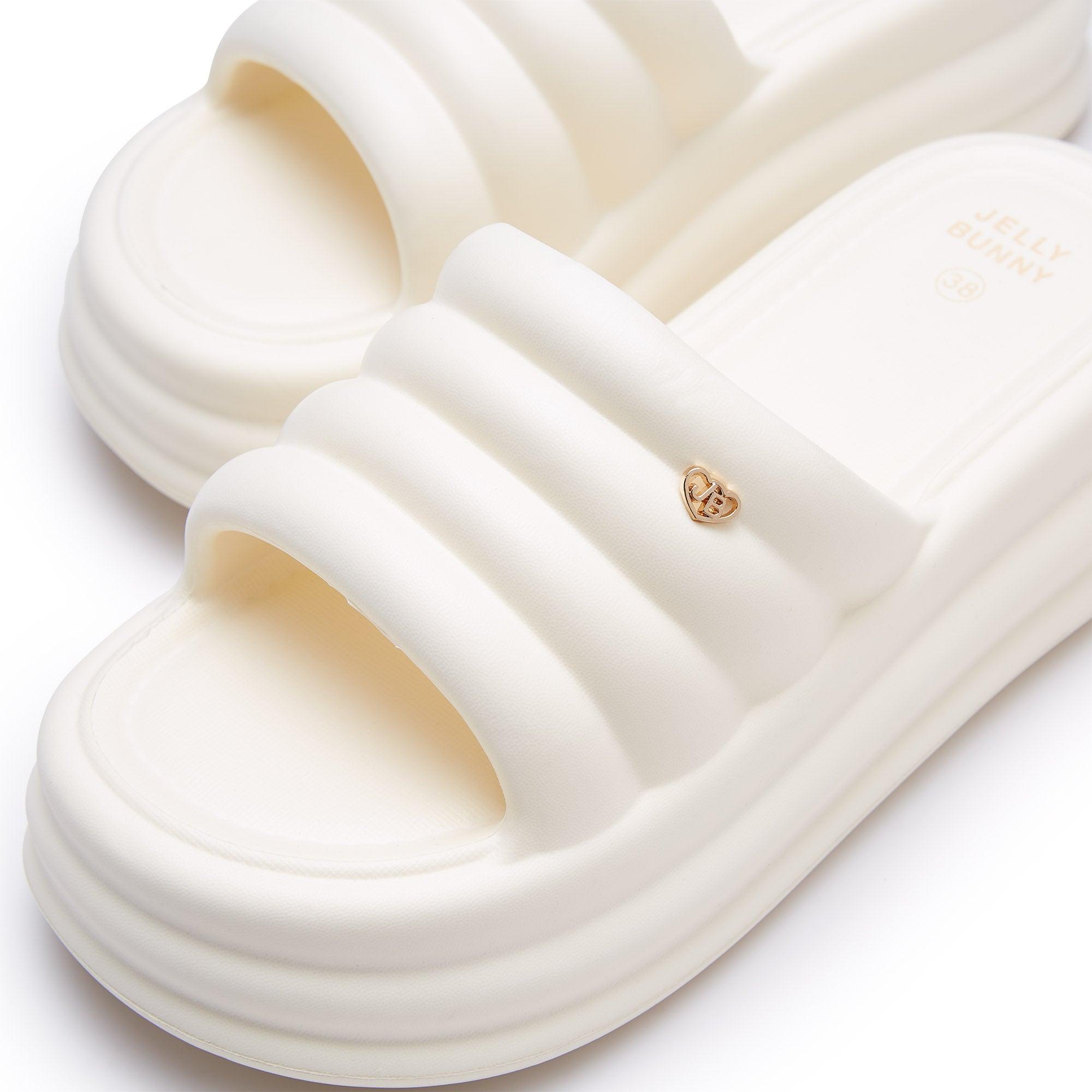 Hawat Platform Slides Ivory - Jelly Bunny Thailand Official Online Store