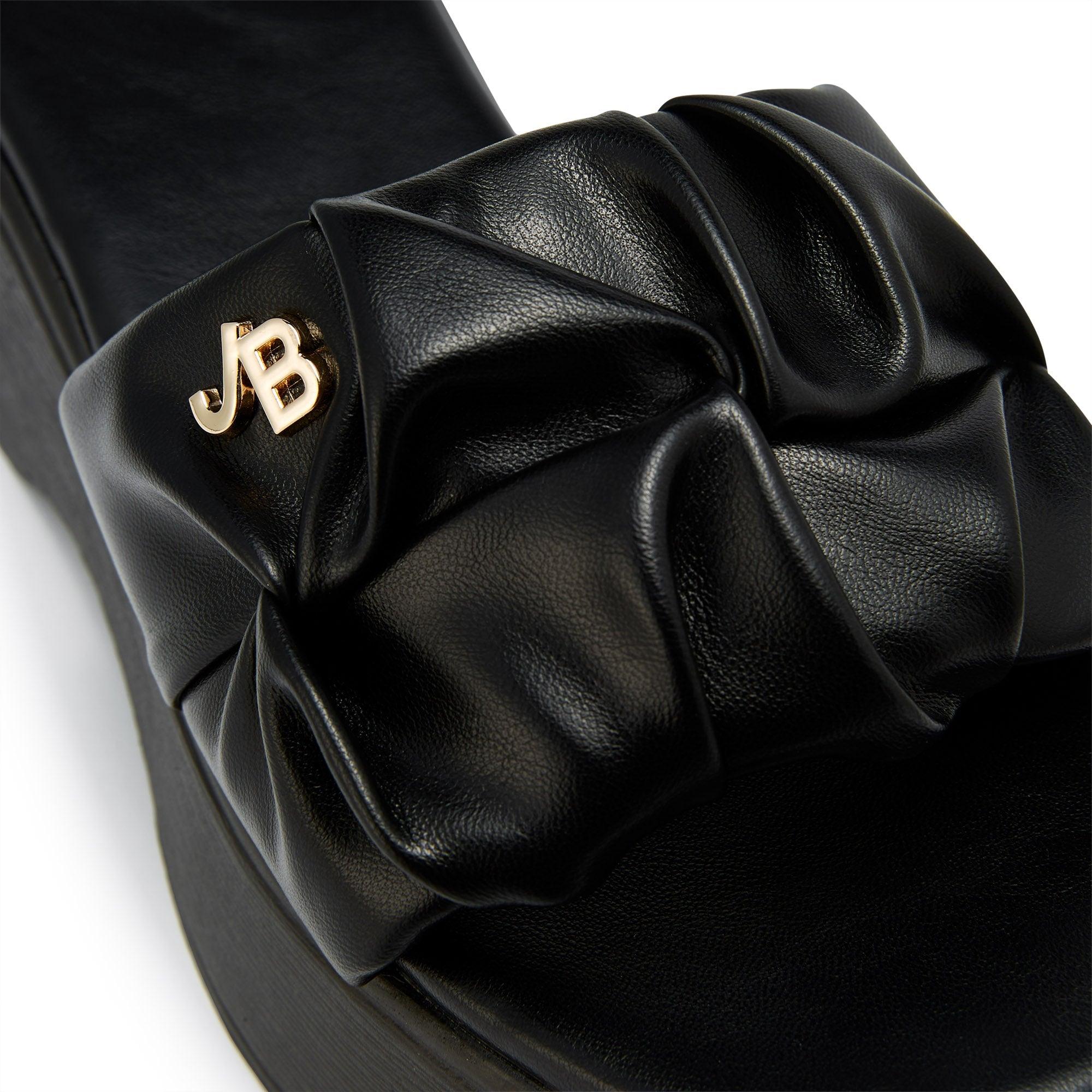 Esmar Platform Sandals Black - Jelly Bunny Thailand Official Online Store