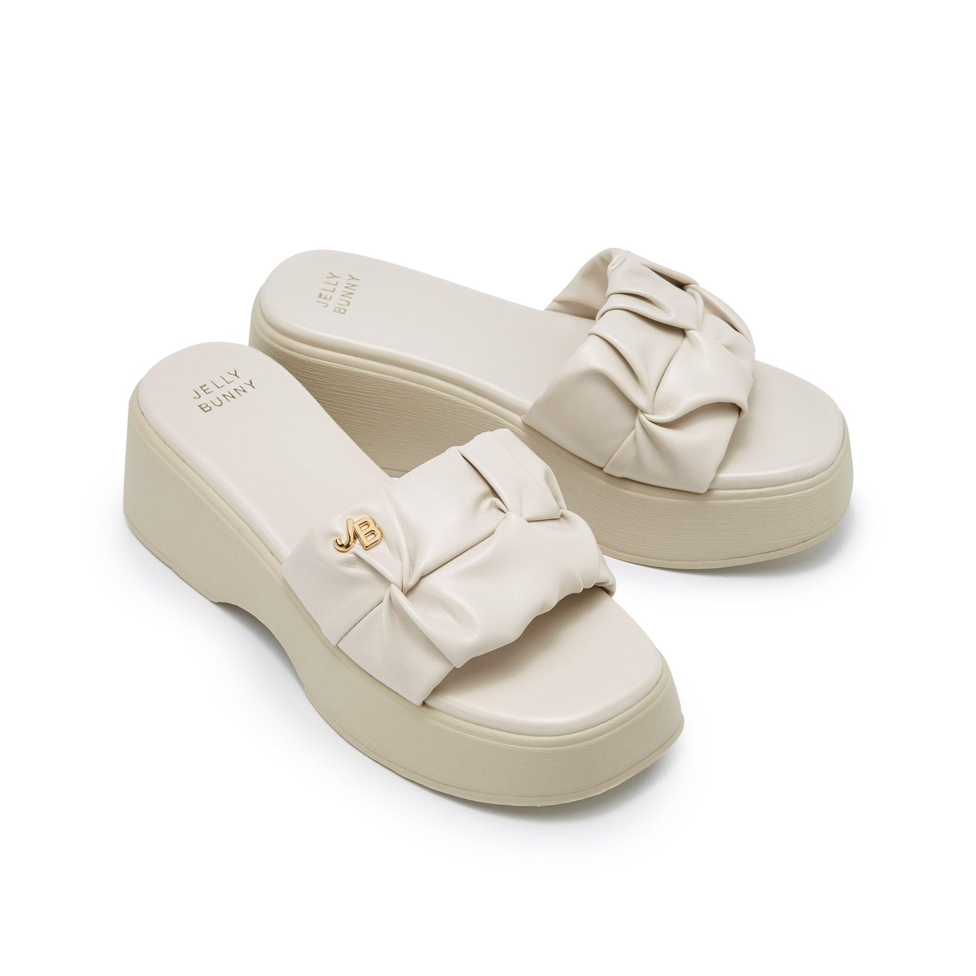 Esmar Platform Sandals Ivory - Jelly Bunny Thailand Official Online Store