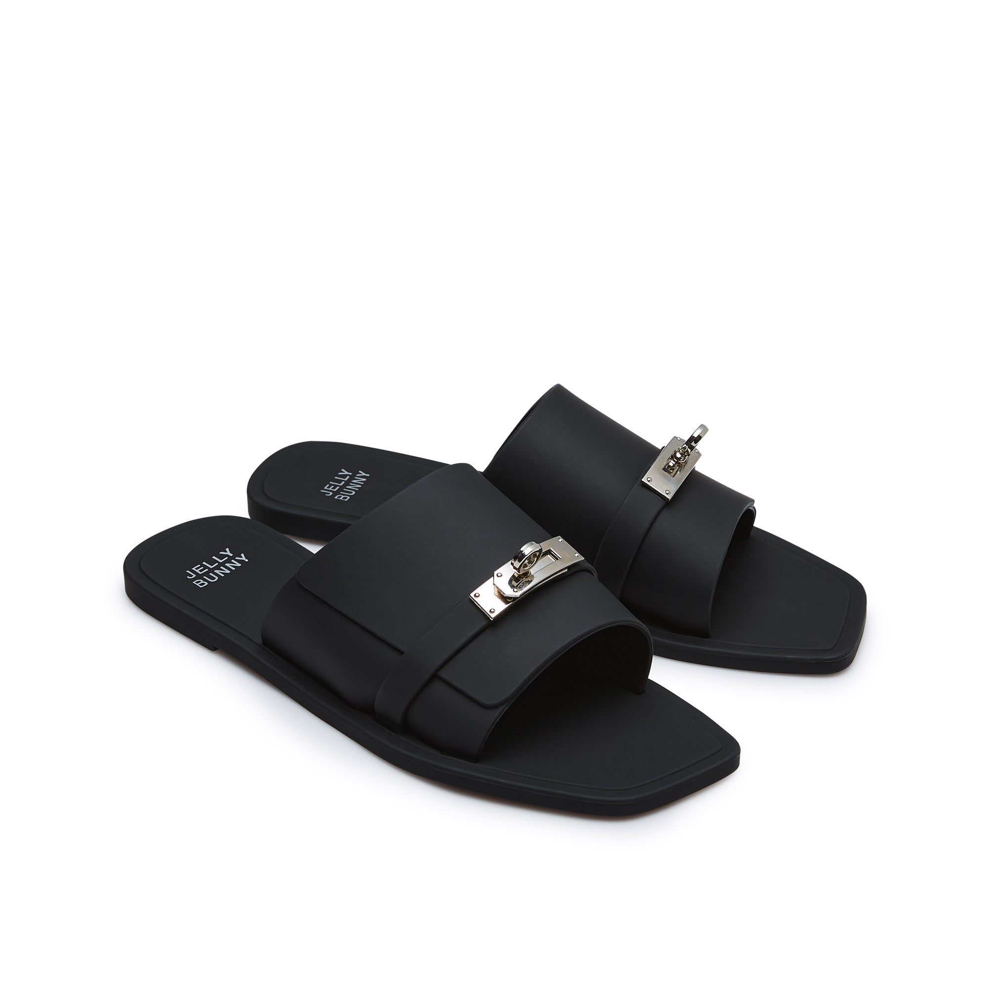 Colt Rich Flat Sandals Black