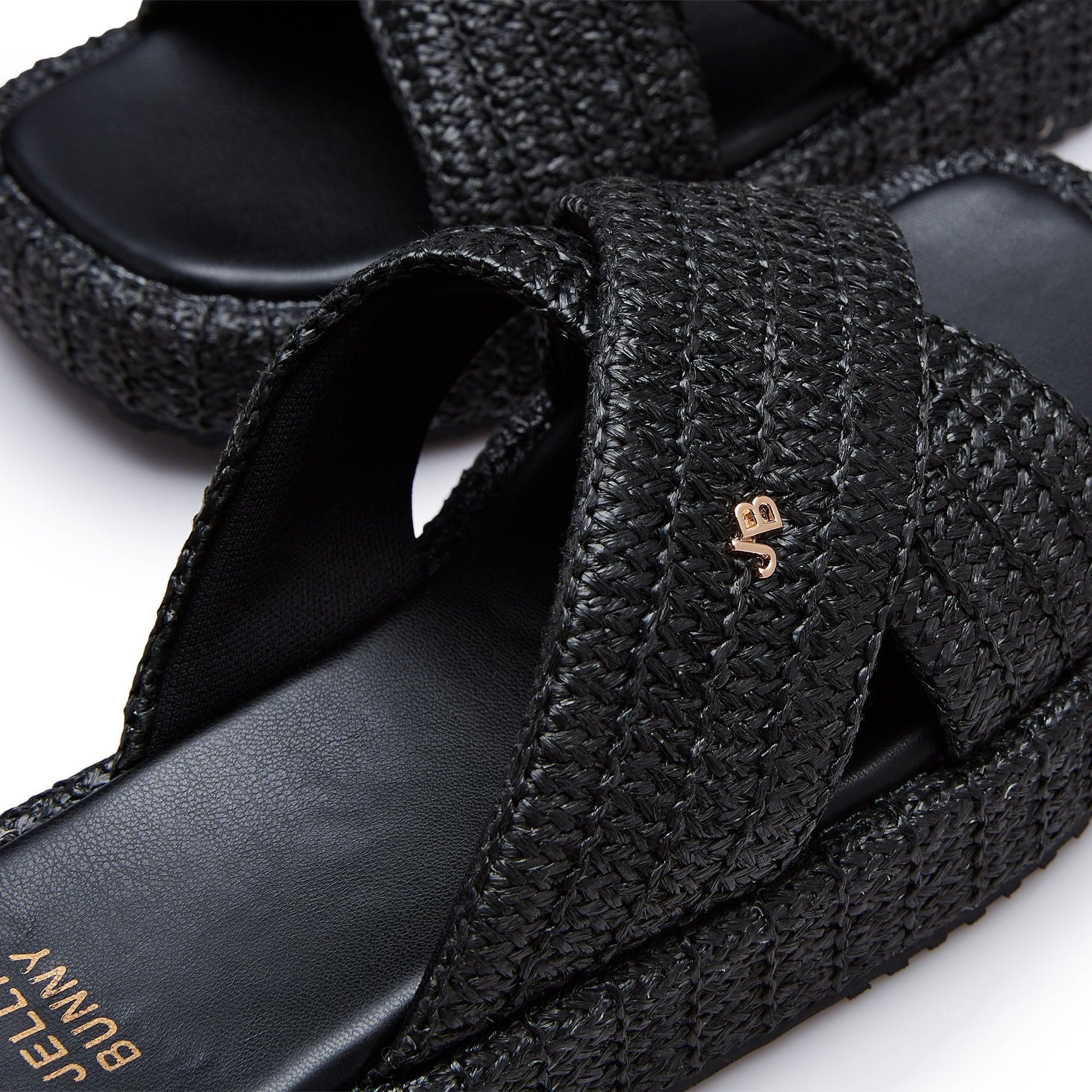 Shadout Flat Sandals Black - Jelly Bunny Thailand Official Online Store