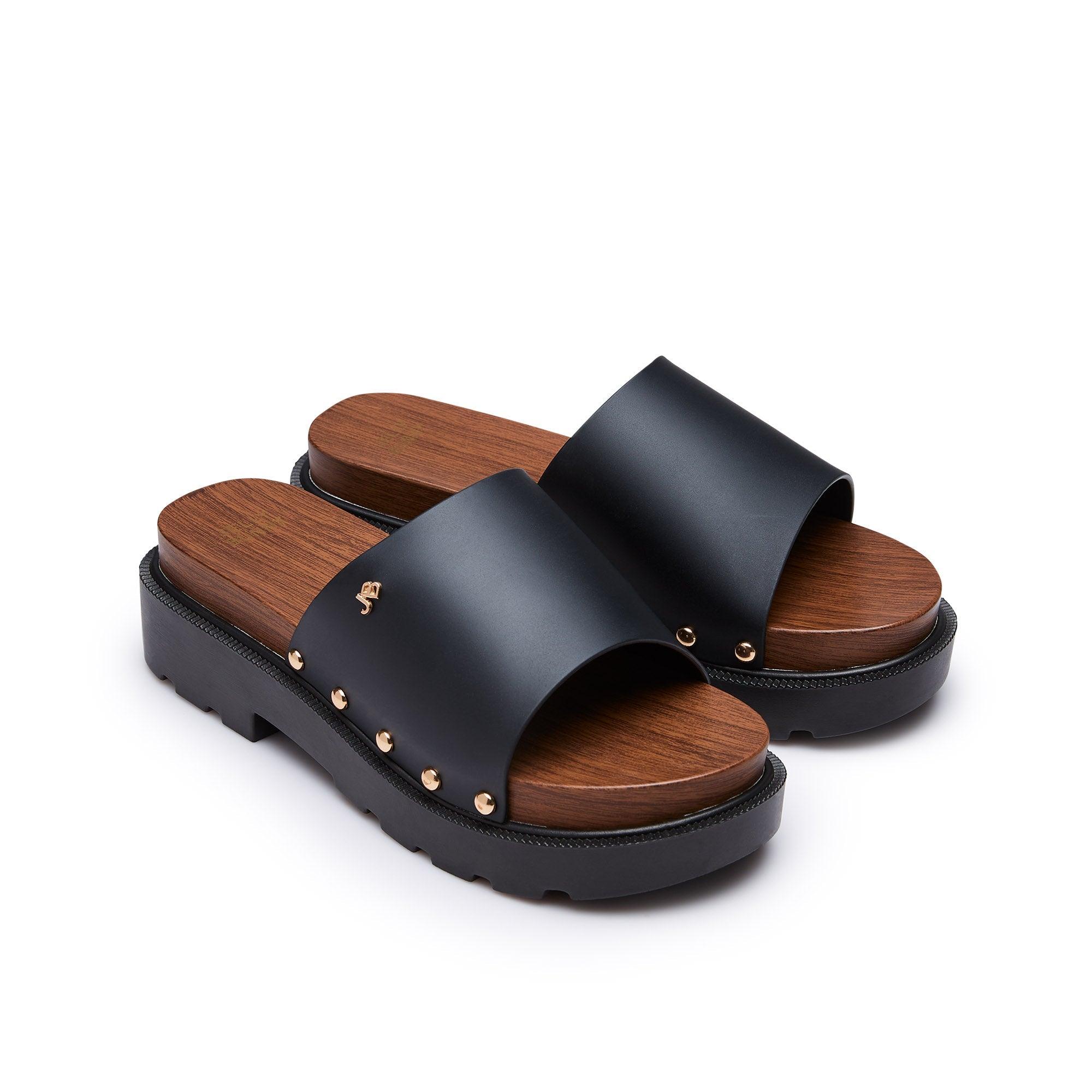 Ramallo Platform Sandals Black - Jelly Bunny Thailand Official Online Store