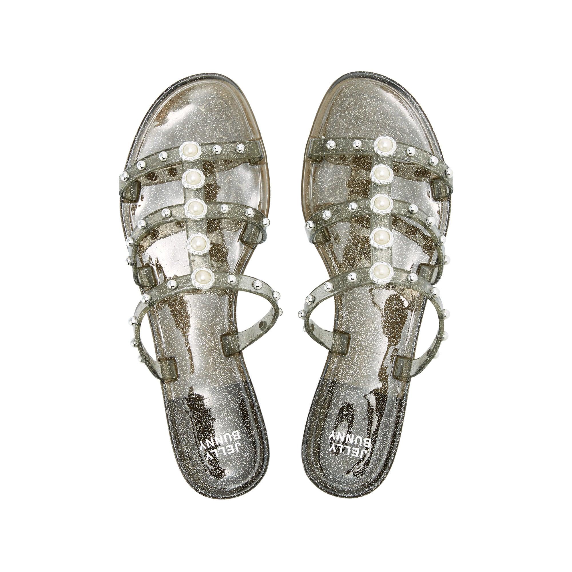 Alice Antonio Flat Sandals Black - Jelly Bunny Thailand Official Online Store